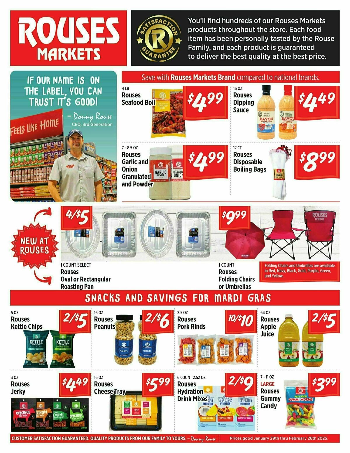 Rouses Markets Rouses Brand Weekly Ad from January 29