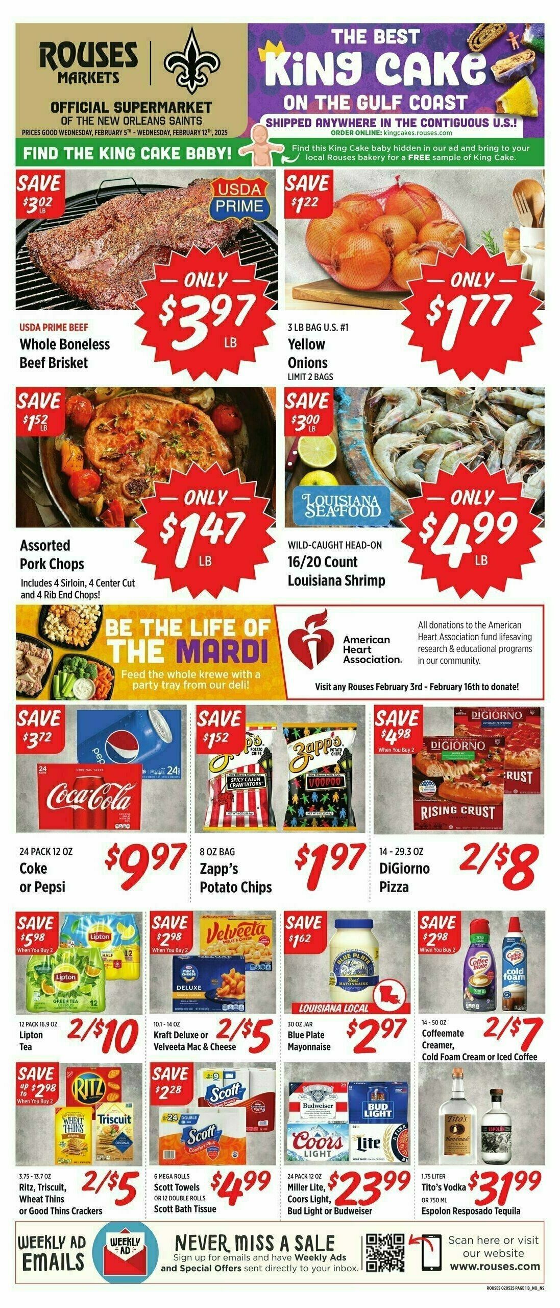 Rouses Markets Weekly Ad from February 5