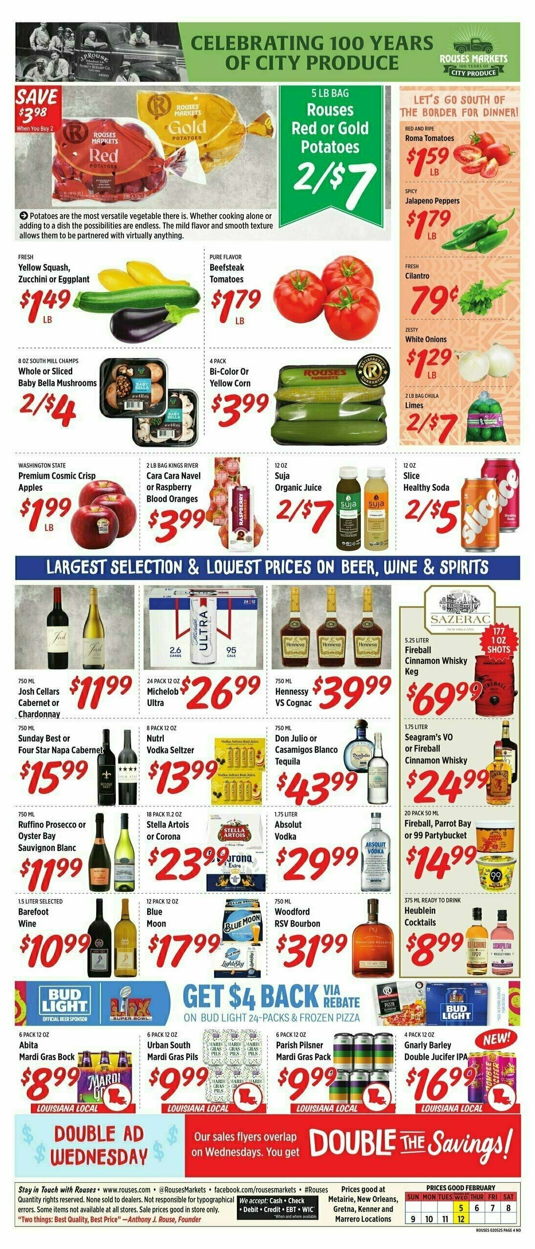 Rouses Markets Weekly Ad from February 5
