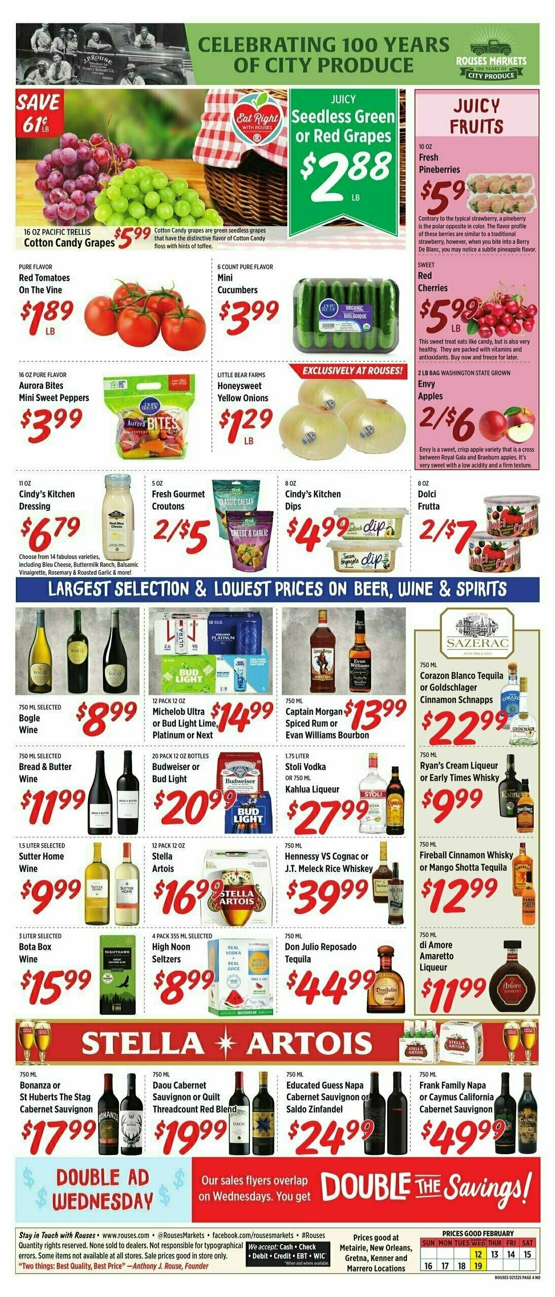 Rouses Markets Weekly Ad from February 12