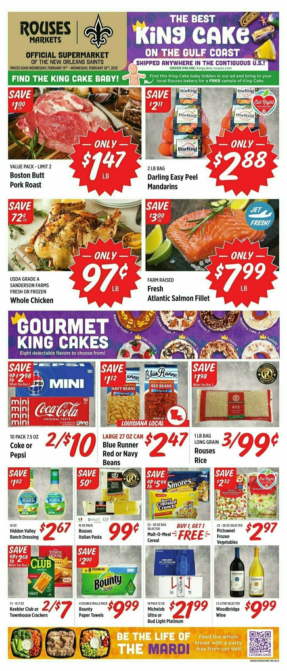 Rouses Markets Weekly Ad from February 19