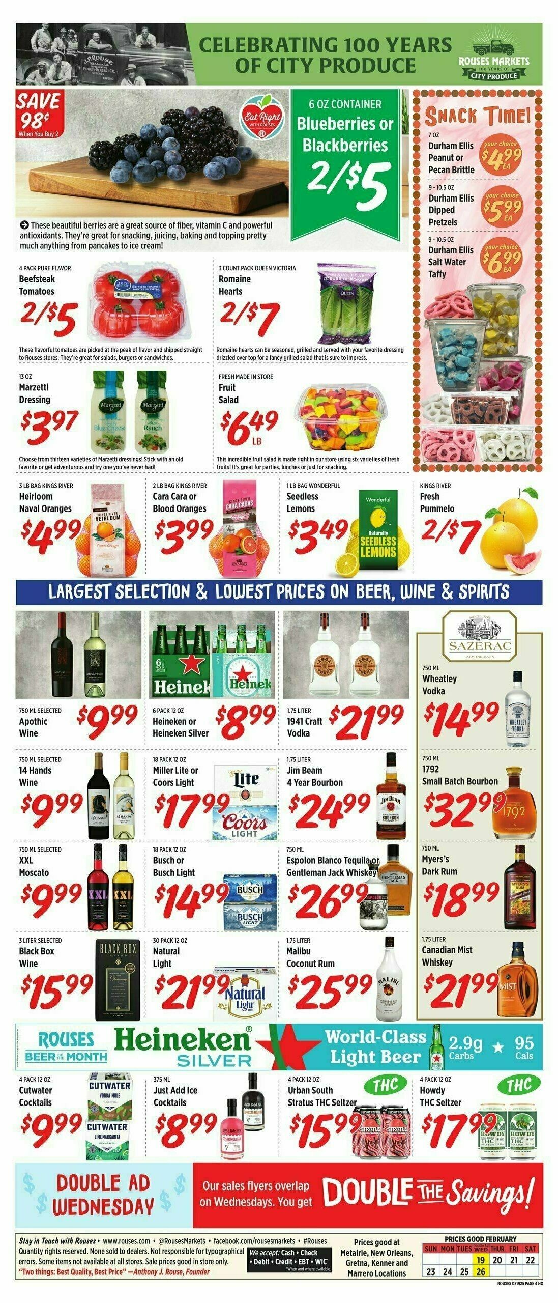 Rouses Markets Weekly Ad from February 19