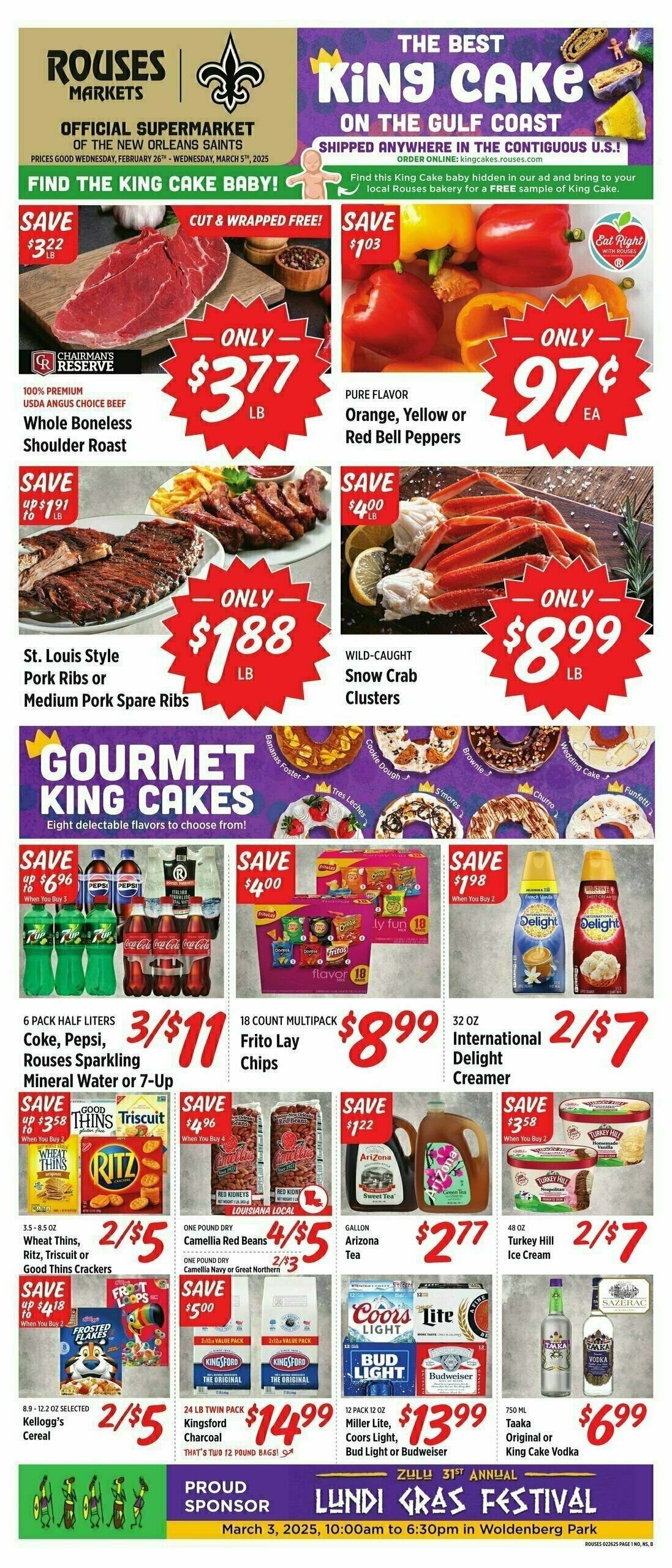 Rouses Markets Weekly Ad from February 26