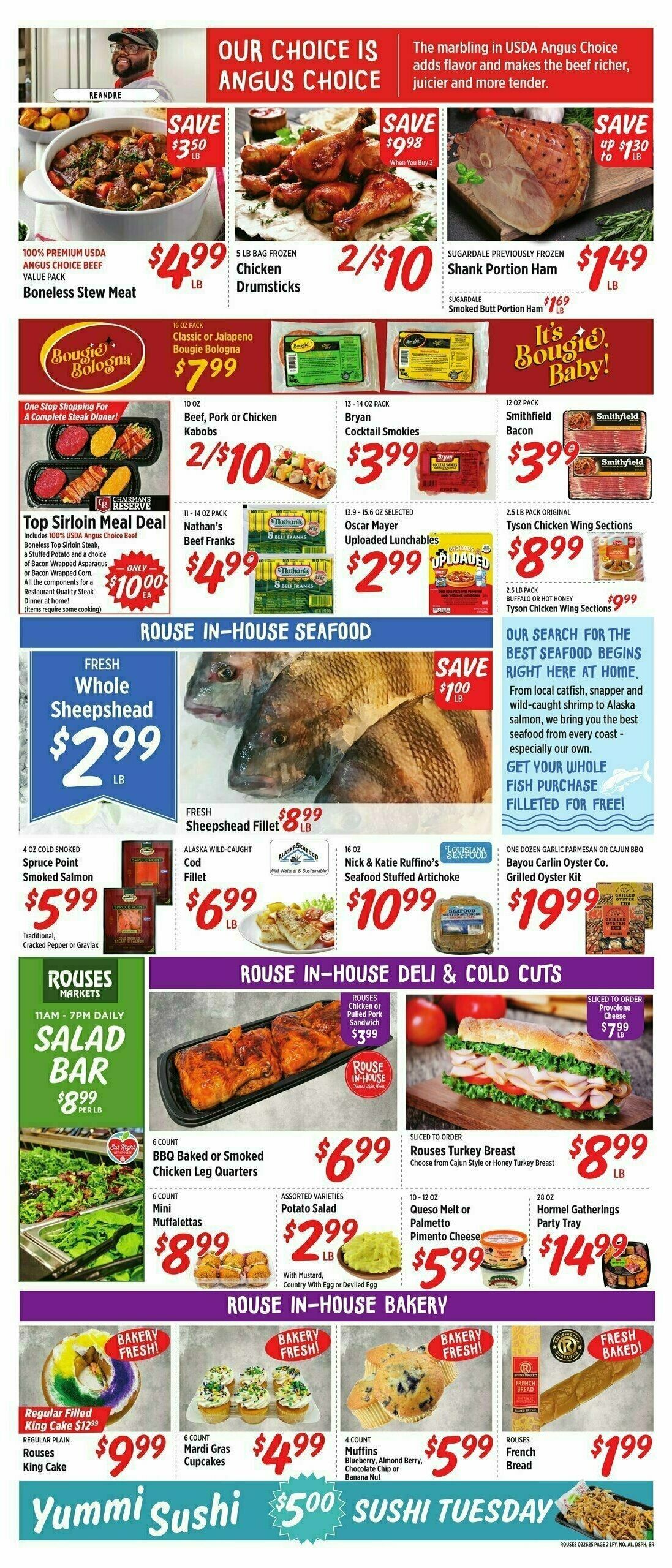Rouses Markets Weekly Ad from February 26