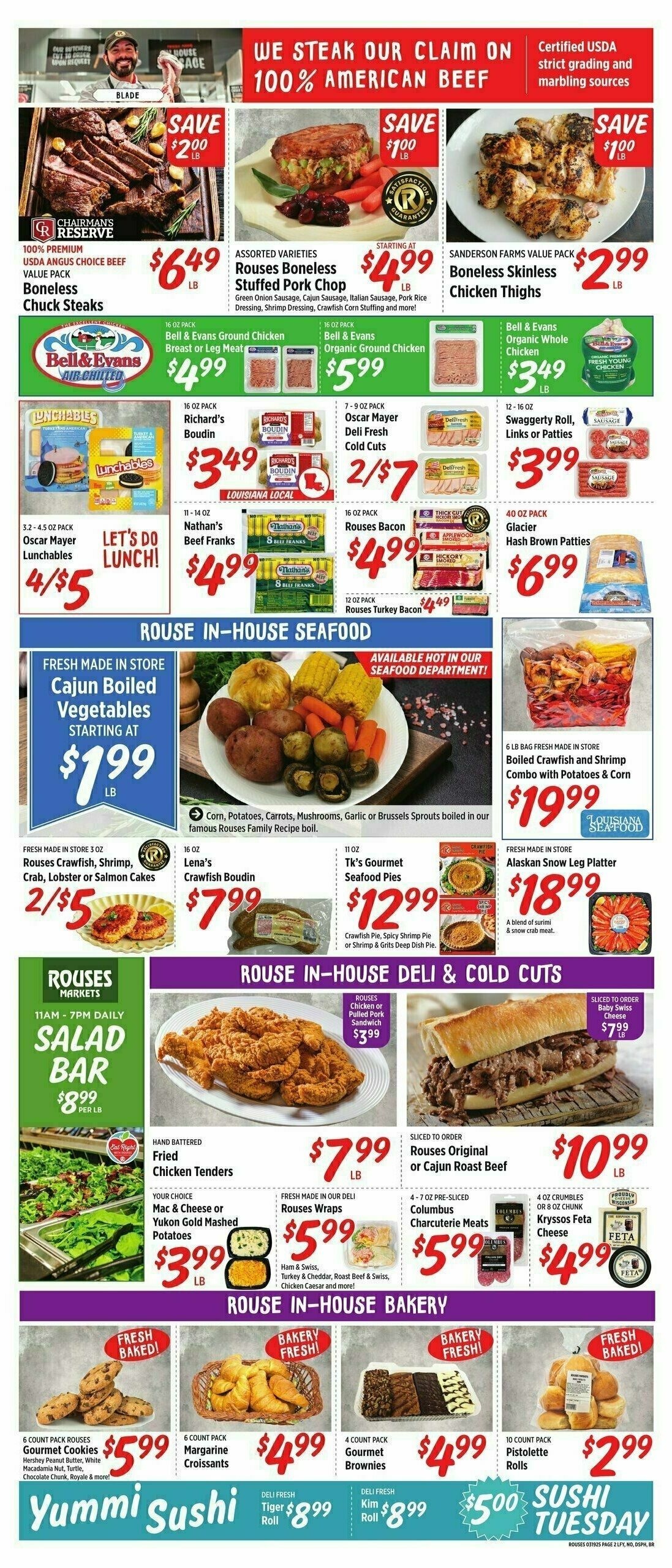 Rouses Markets Weekly Ad from March 19