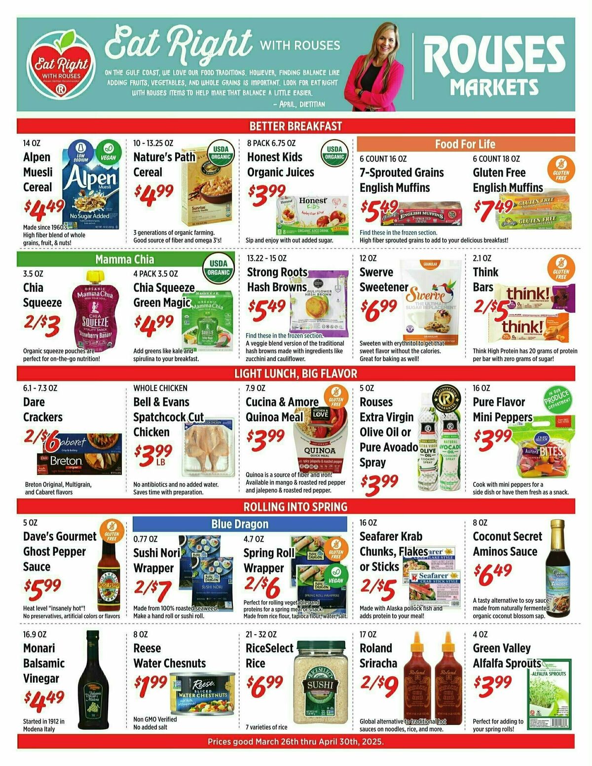 Rouses Markets Rouses Brand Weekly Ad from March 26