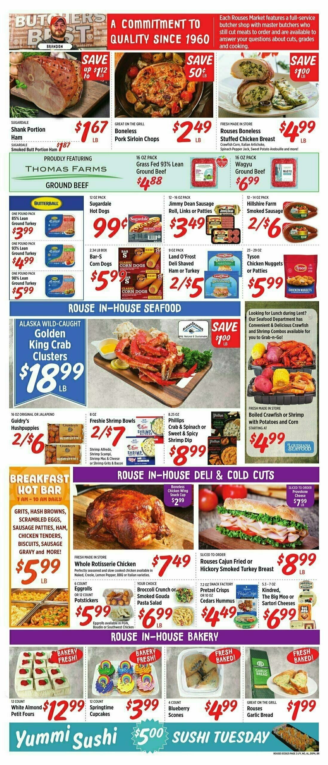 Rouses Markets Weekly Ad from March 26