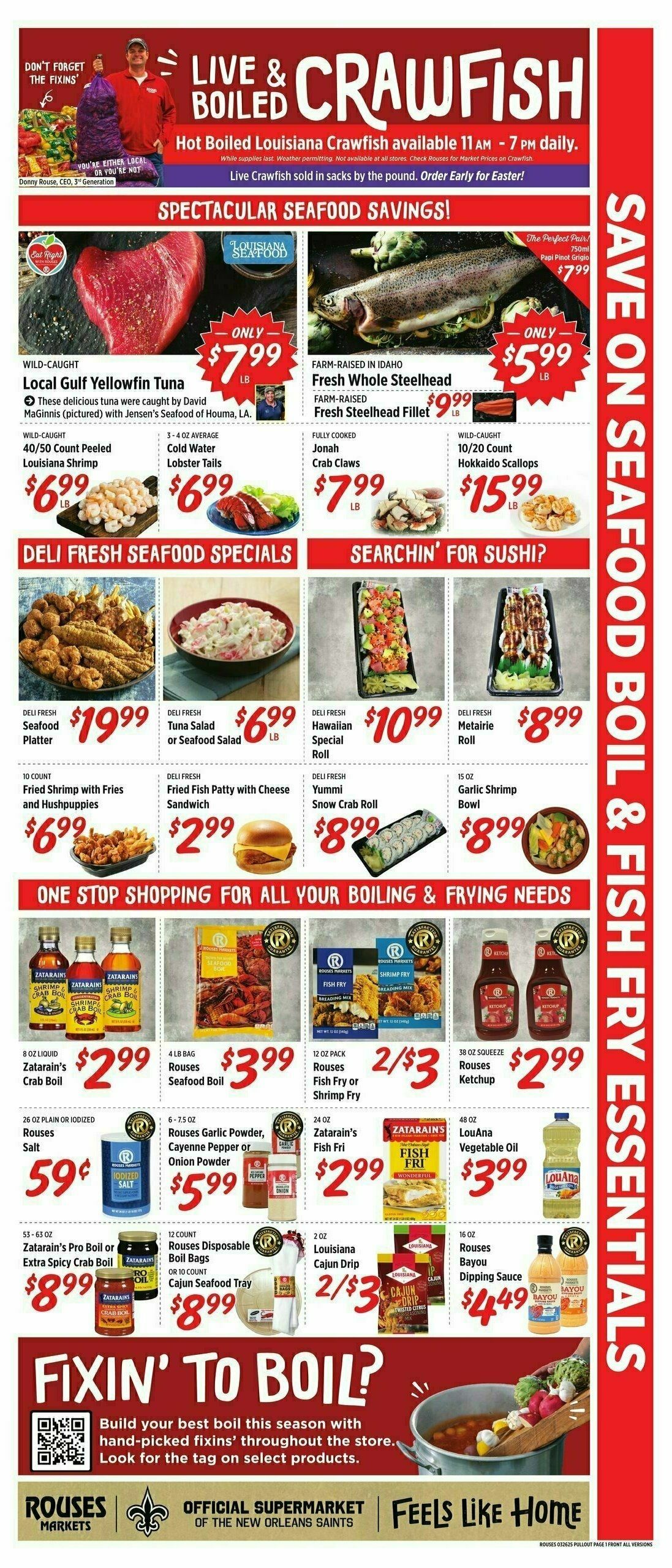 Rouses Markets Weekly Ad from March 26