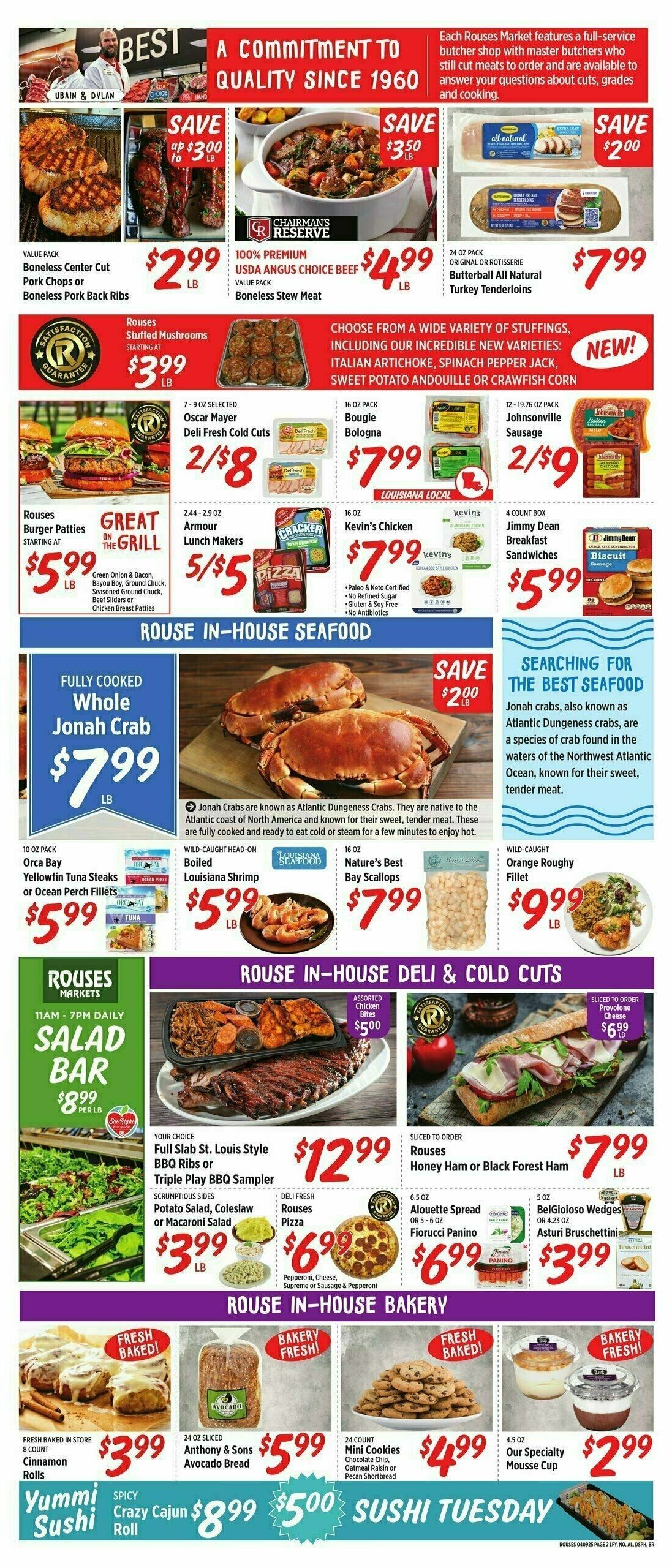 Rouses Markets Weekly Ad from April 9