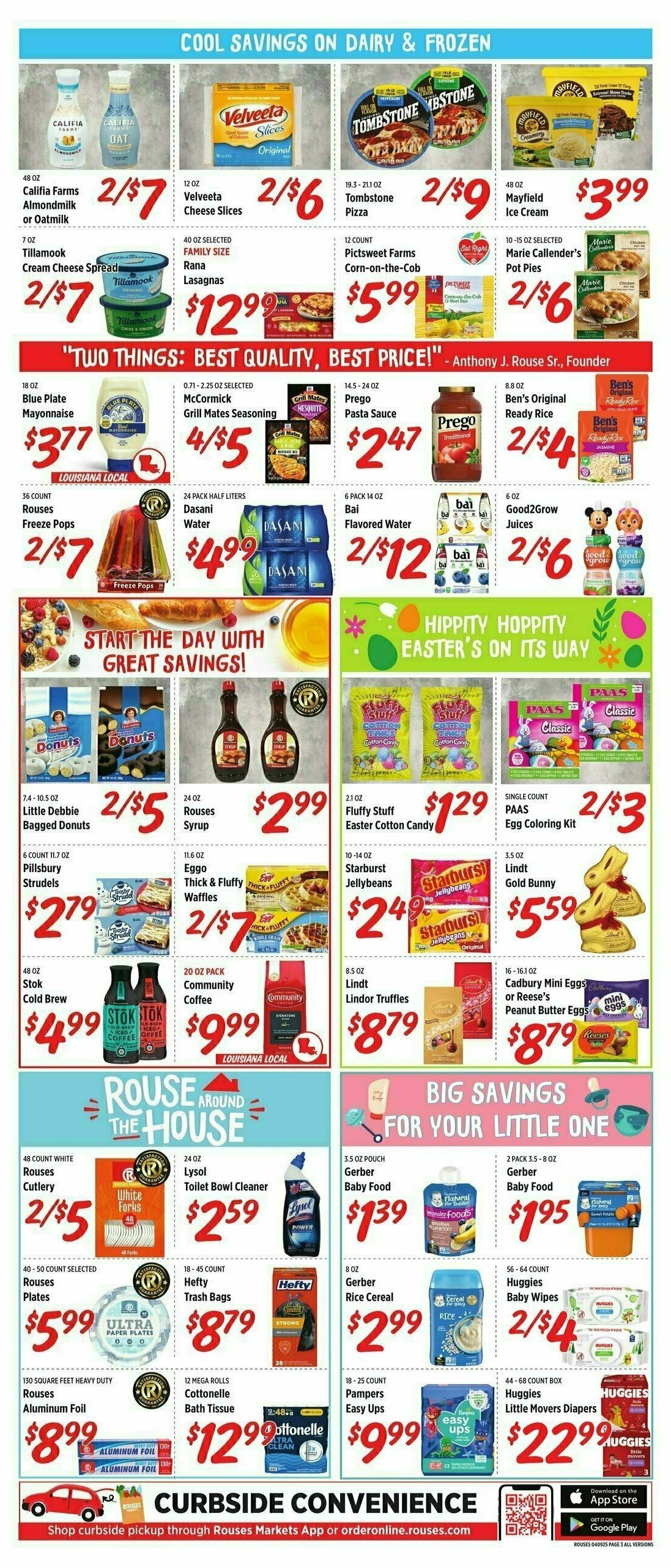 Rouses Markets Weekly Ad from April 9