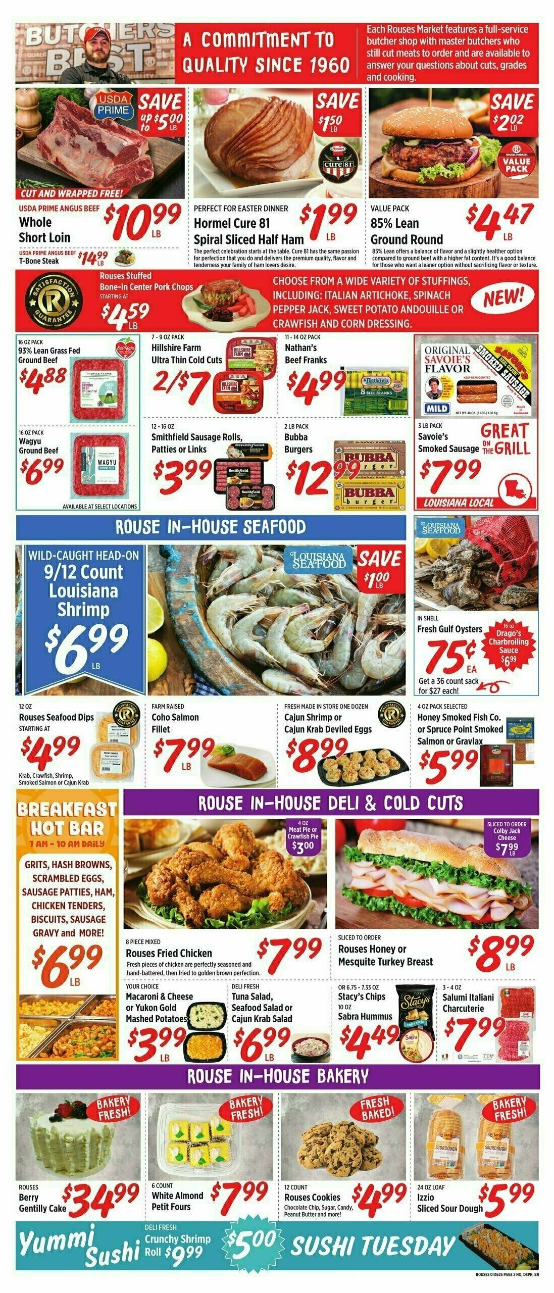 Rouses Markets Weekly Ad from April 16