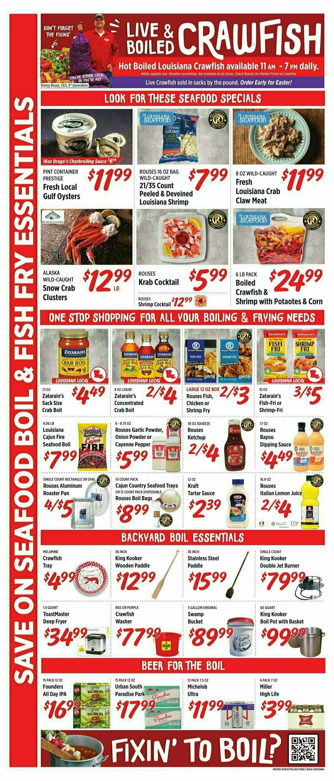 Rouses Markets Weekly Ad from April 16