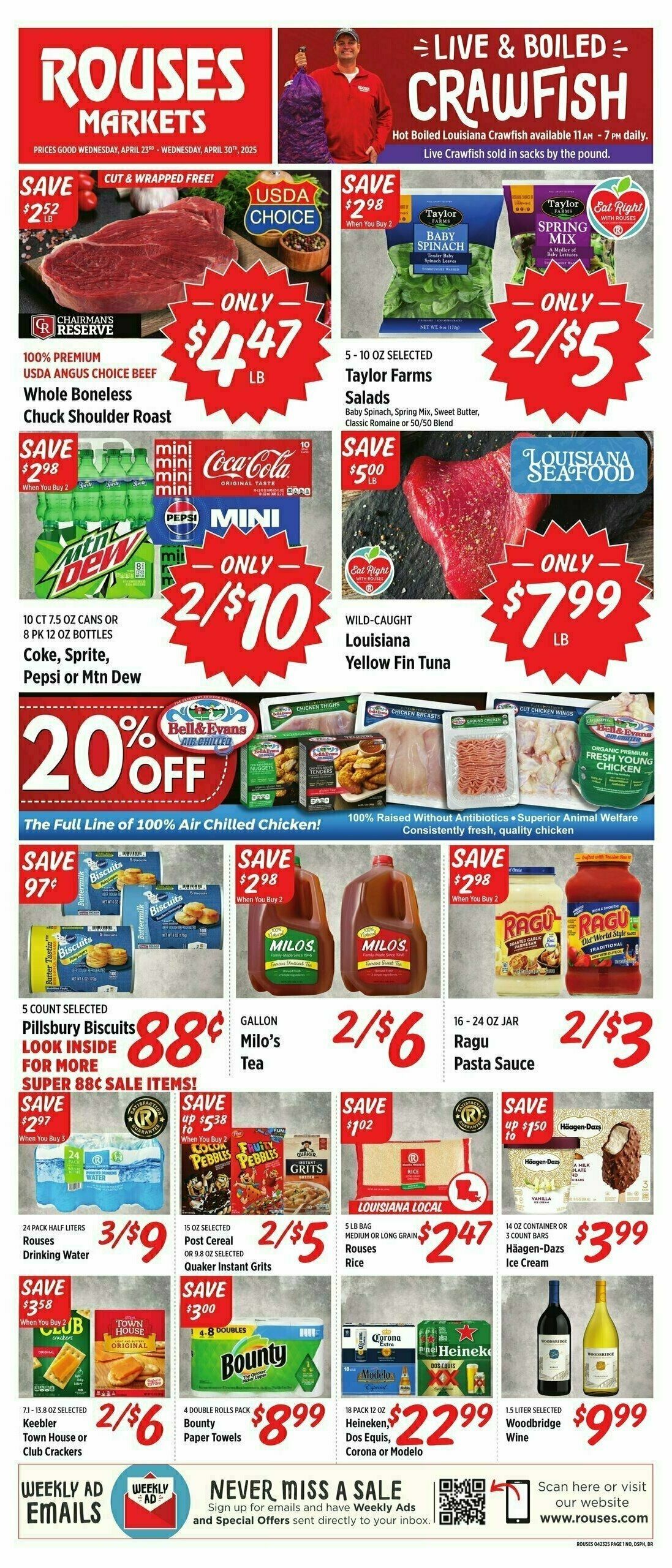 Rouses Markets Weekly Ad from April 23