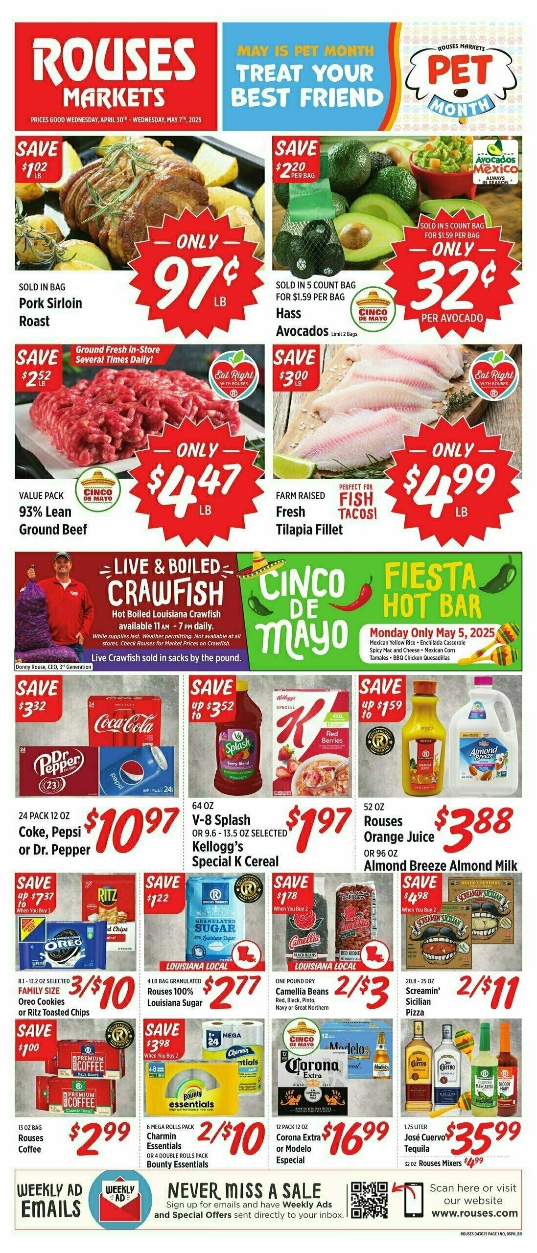 Rouses Markets Weekly Ad from April 30