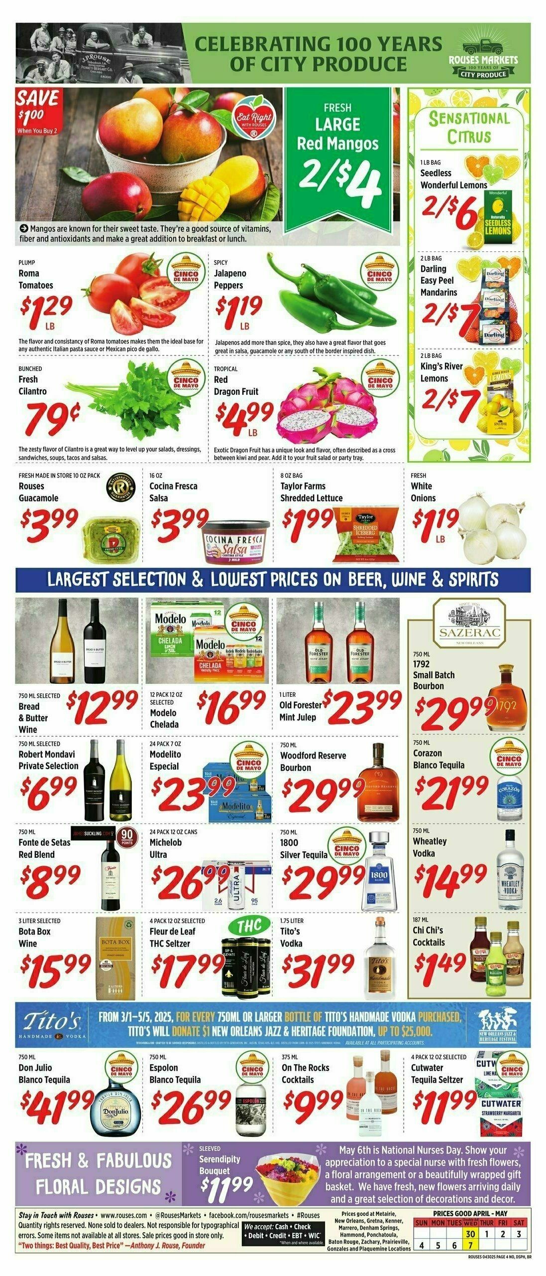 Rouses Markets Weekly Ad from April 30