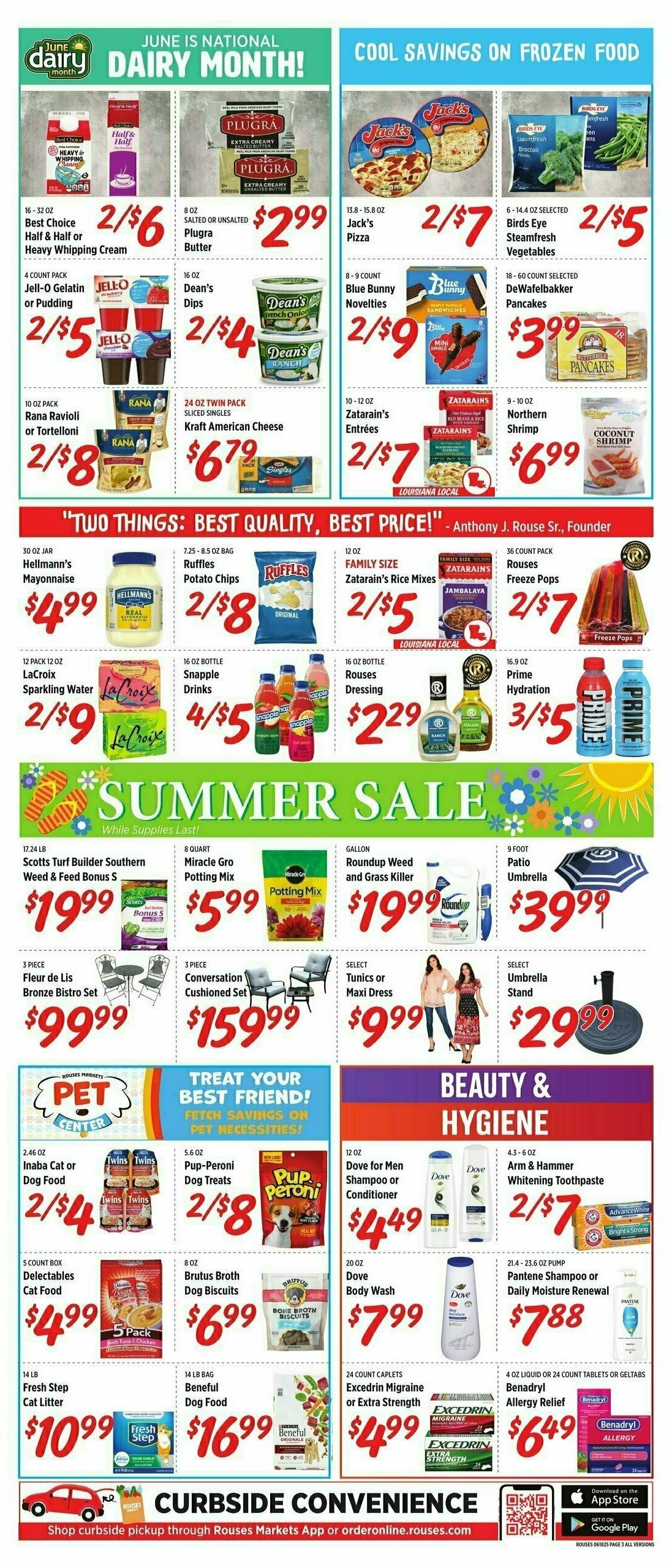 Rouses Markets Weekly Ad from June 18