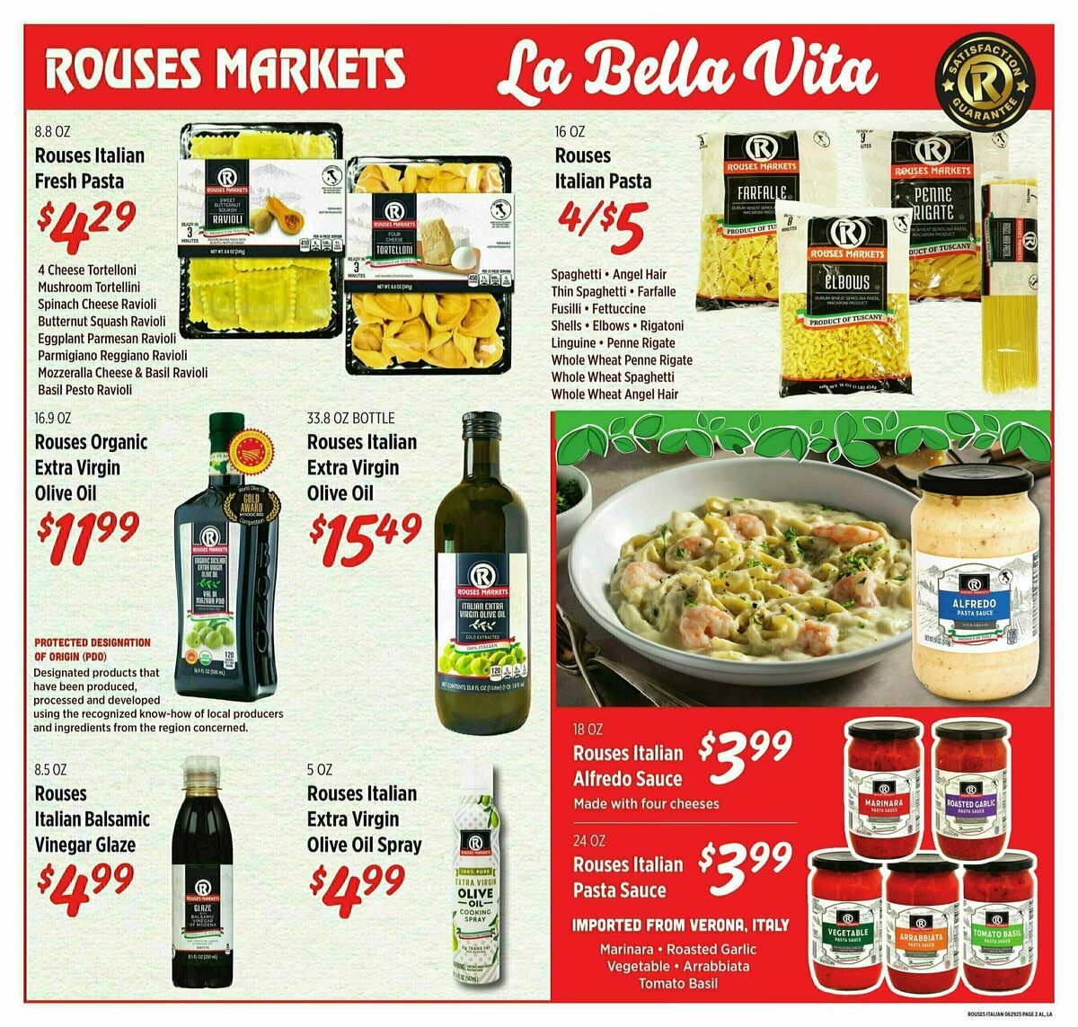 Rouses Markets Italian Ad Weekly Ad from June 25