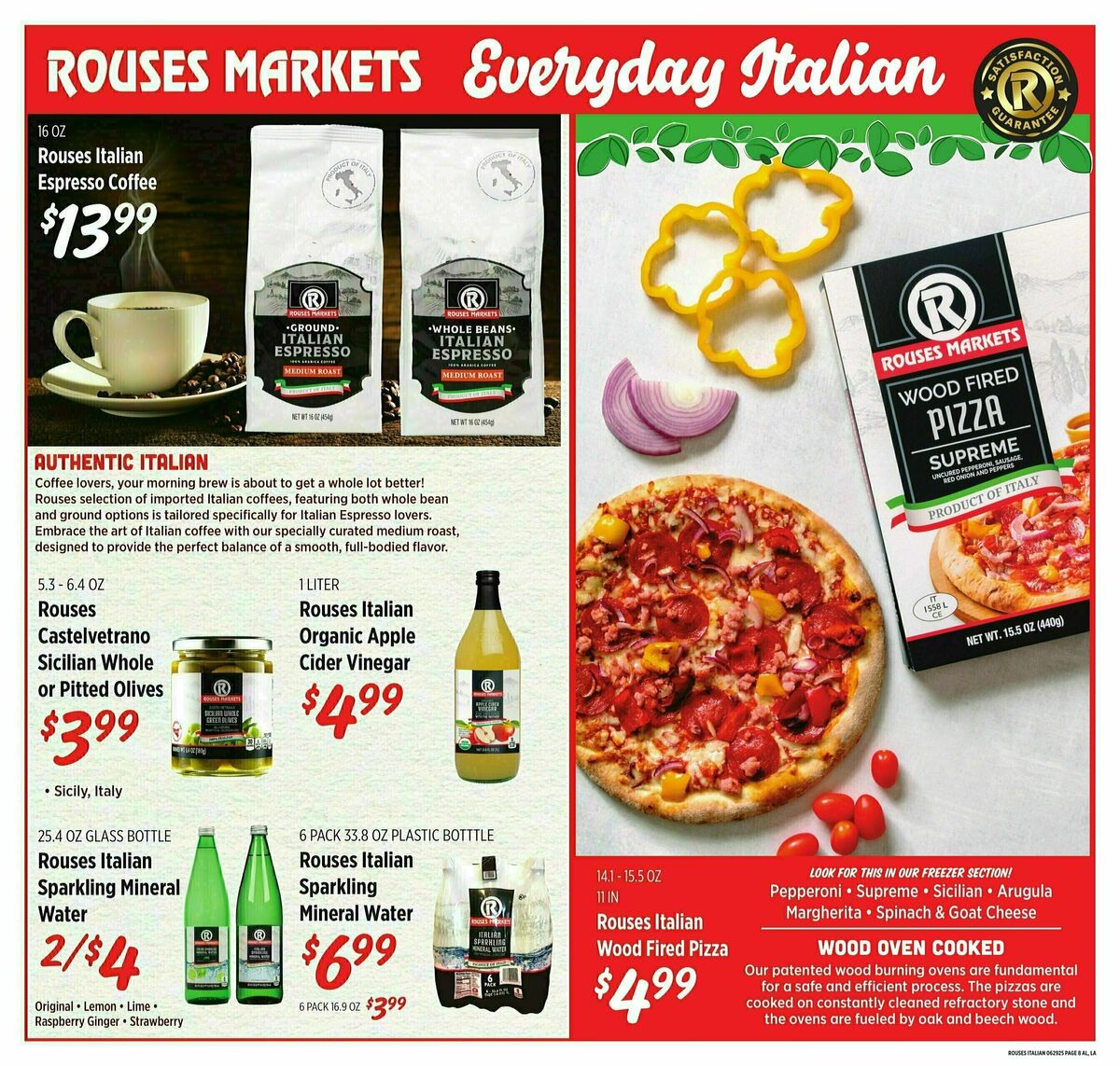 Rouses Markets Italian Ad Weekly Ad from June 25