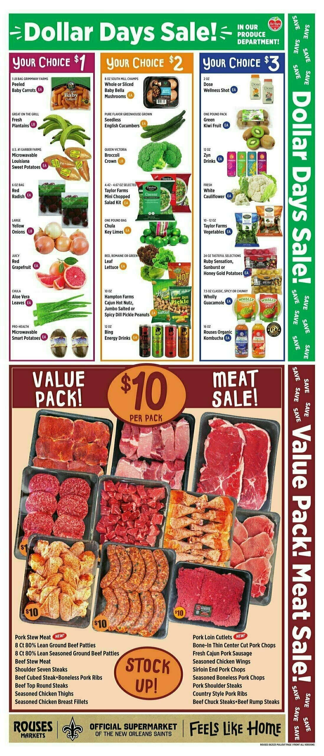 Rouses Markets Weekly Ad from June 25