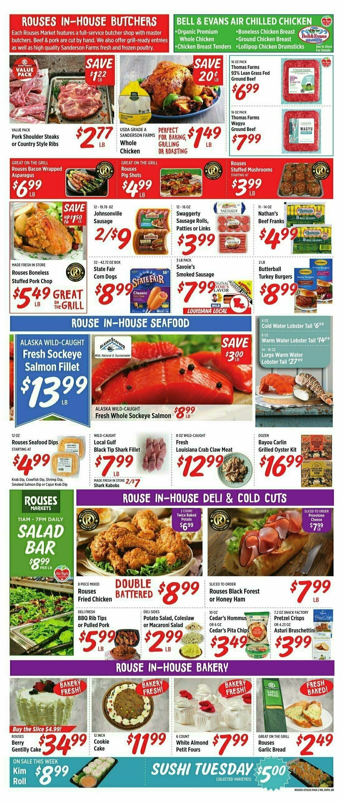 Rouses Markets Weekly Ad from July 2