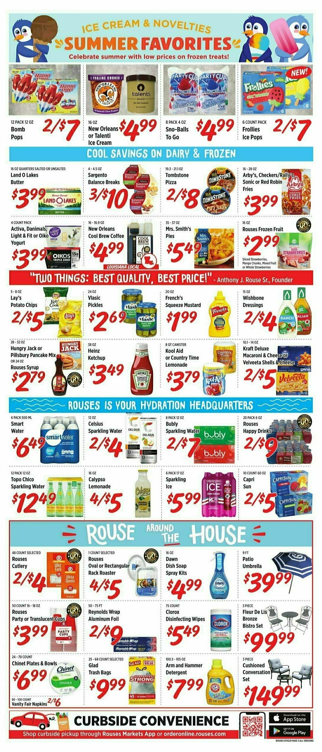 Rouses Markets Weekly Ad from July 2
