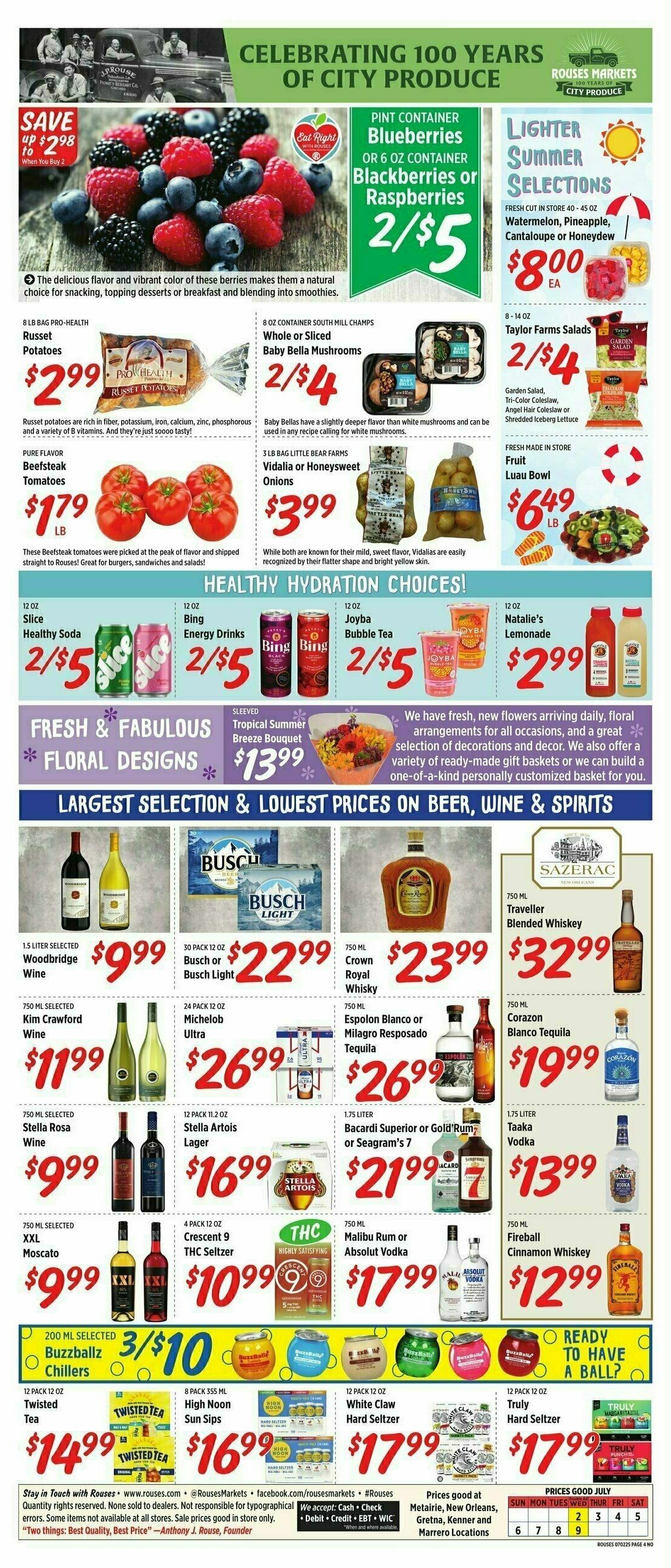 Rouses Markets Weekly Ad from July 2