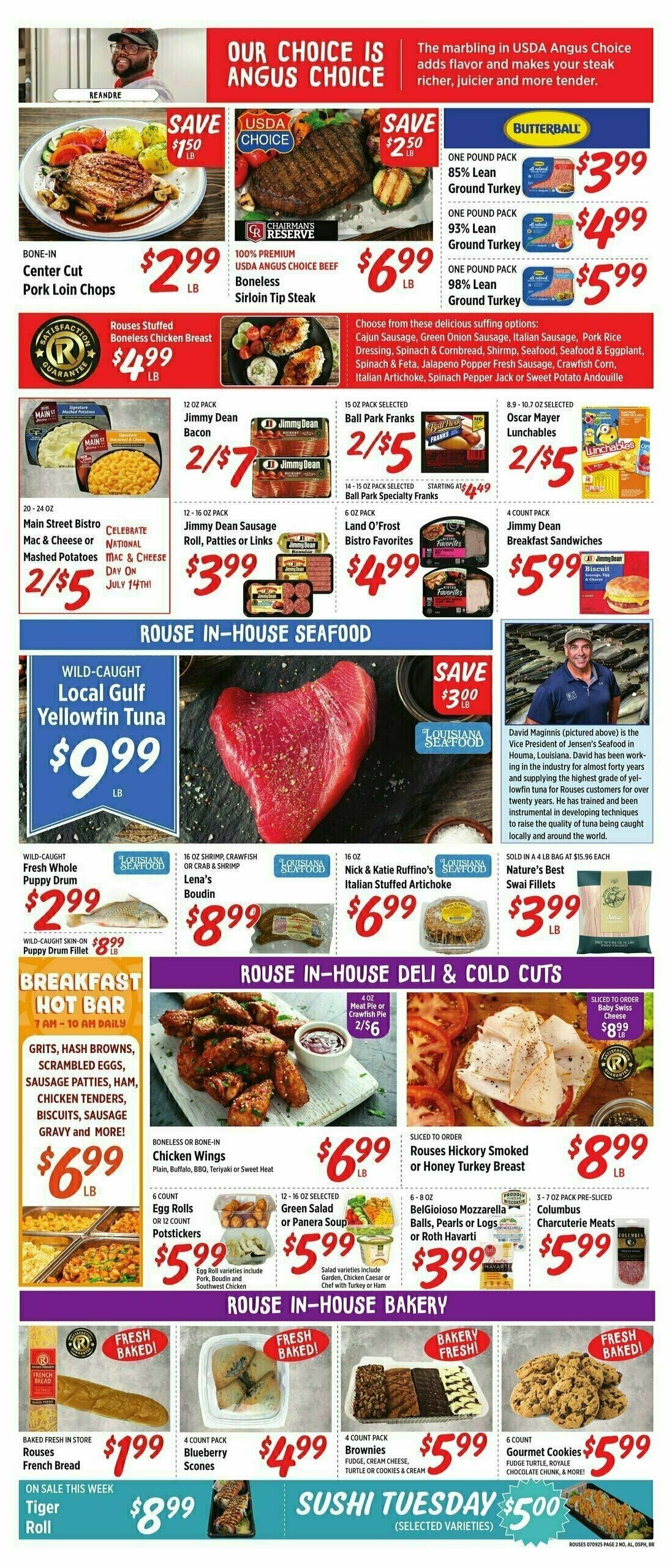 Rouses Markets Weekly Ad from July 9