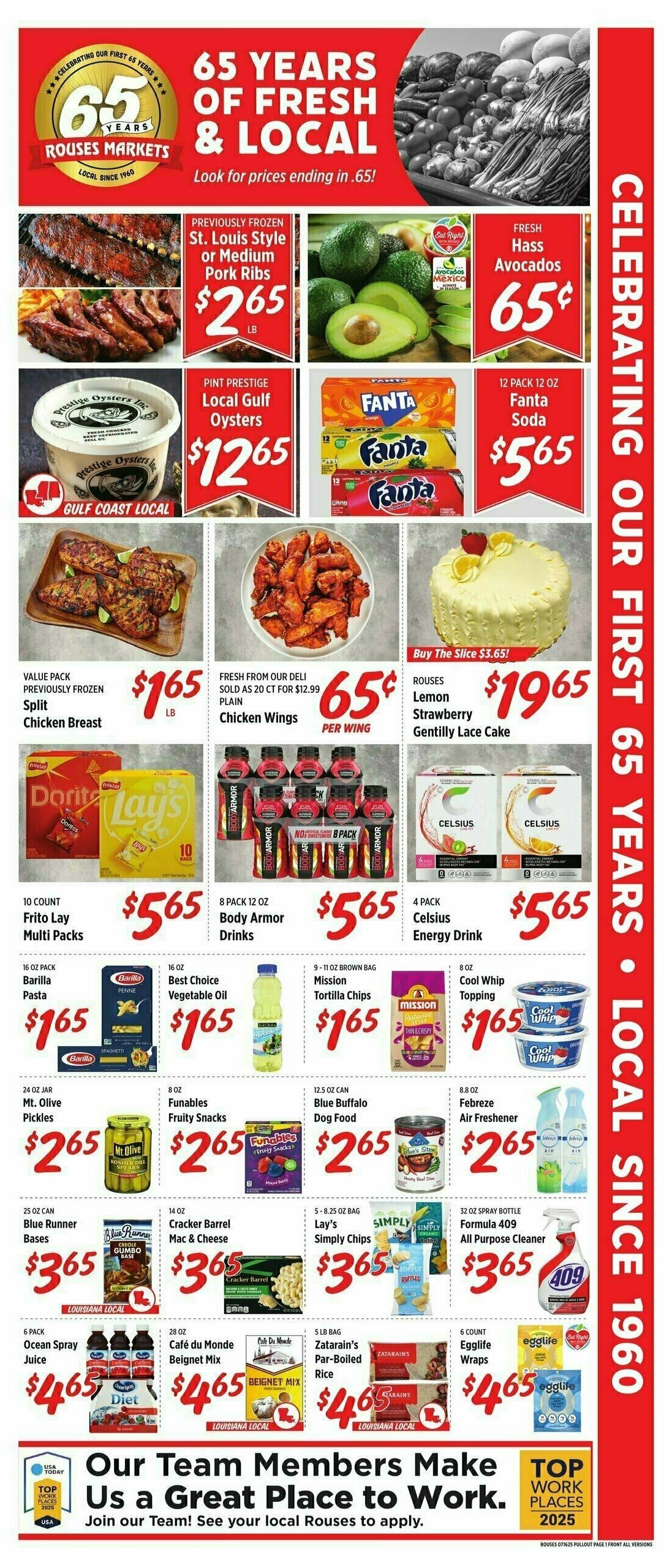 Rouses Markets Weekly Ad from July 16