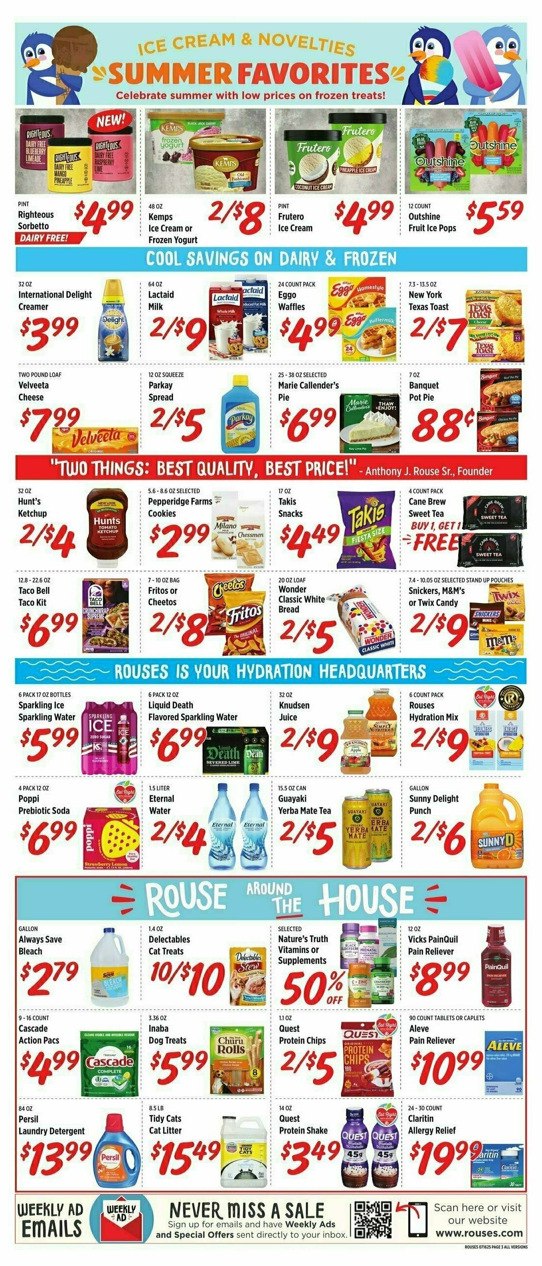 Rouses Markets Weekly Ad from July 16