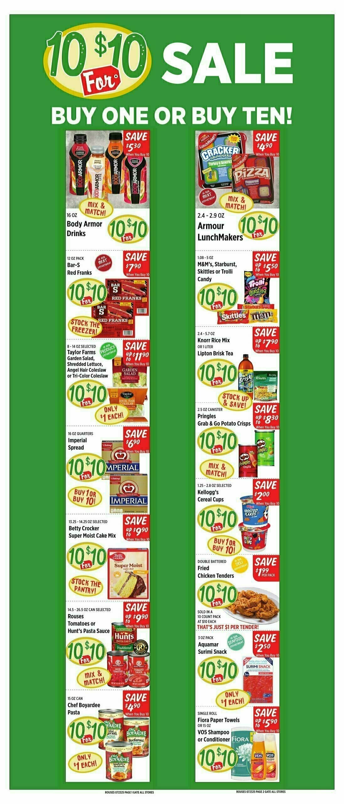 Rouses Markets Weekly Ad from July 23