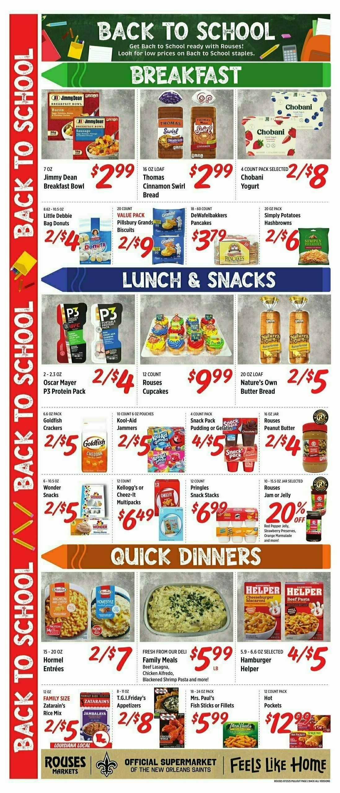 Rouses Markets Weekly Ad from July 23