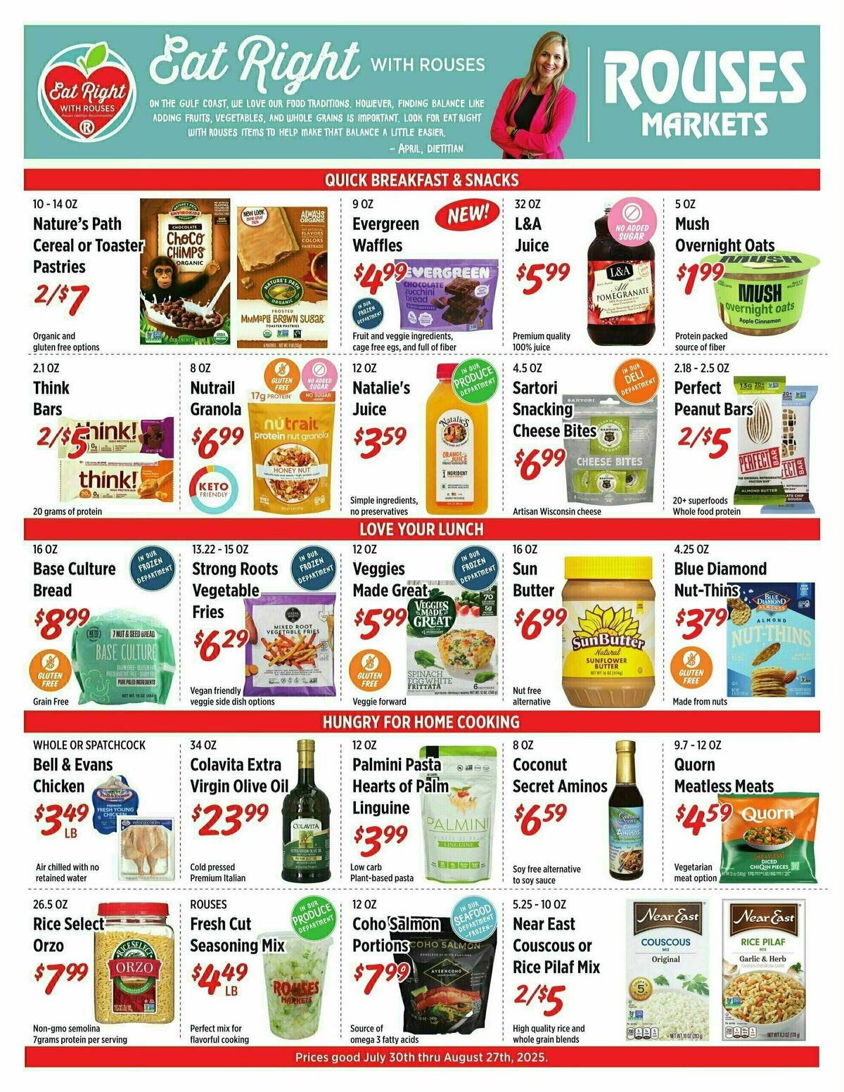 Rouses Markets Rouses Brand Ad Weekly Ad from July 30