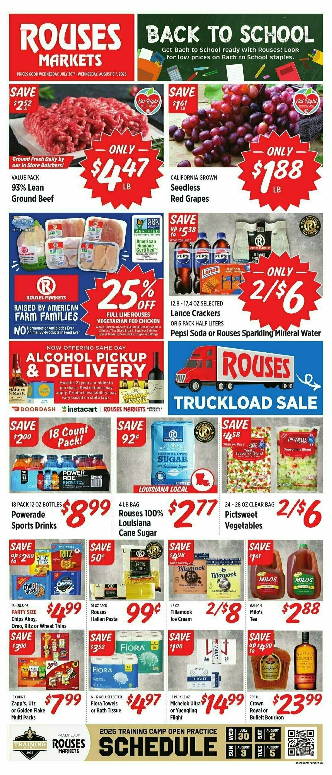 Rouses Markets Weekly Ad from July 30