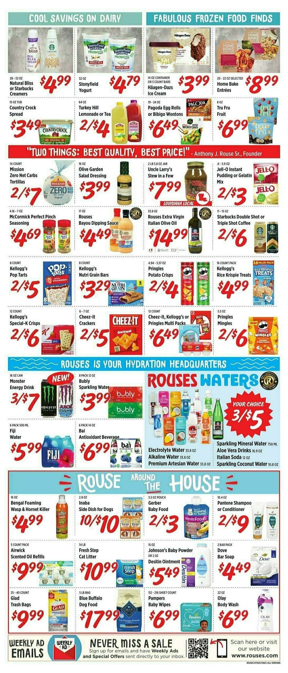 Rouses Markets Weekly Ad from July 30