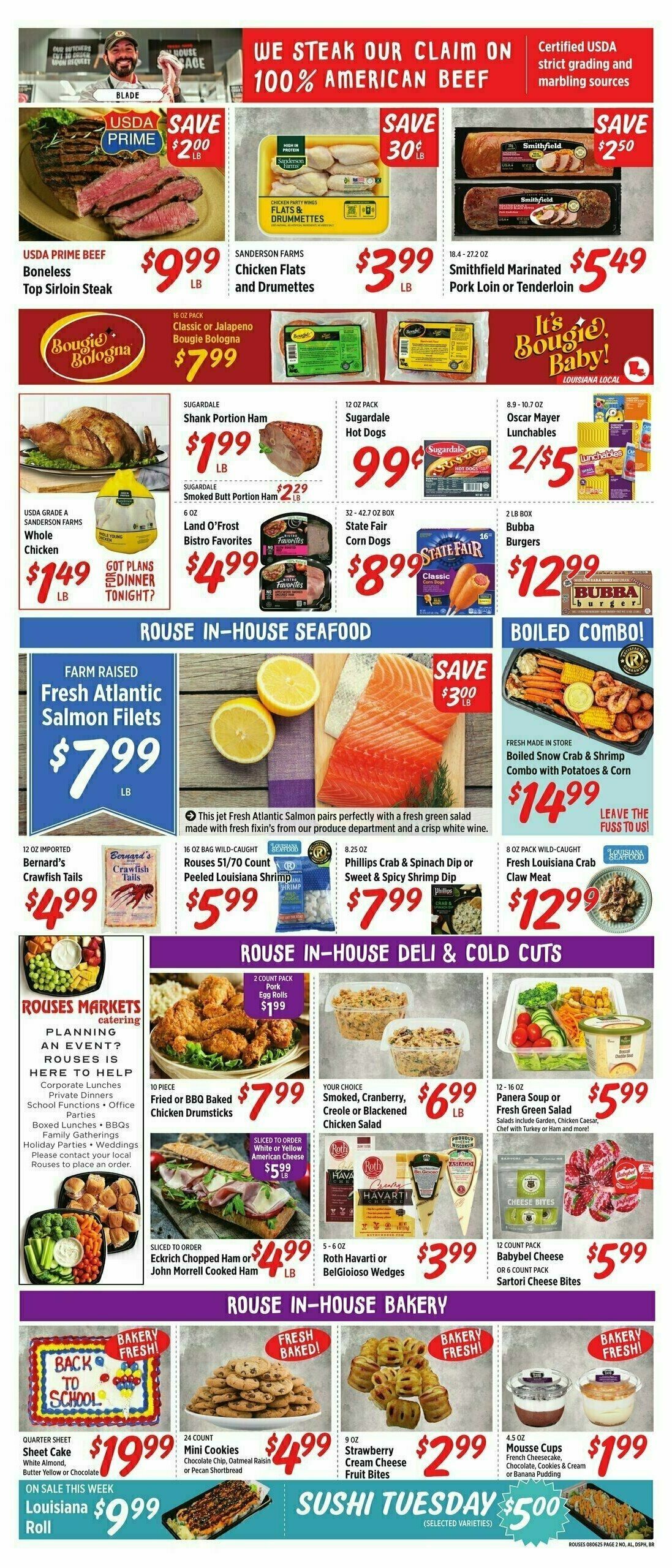 Rouses Markets Weekly Ad from August 6