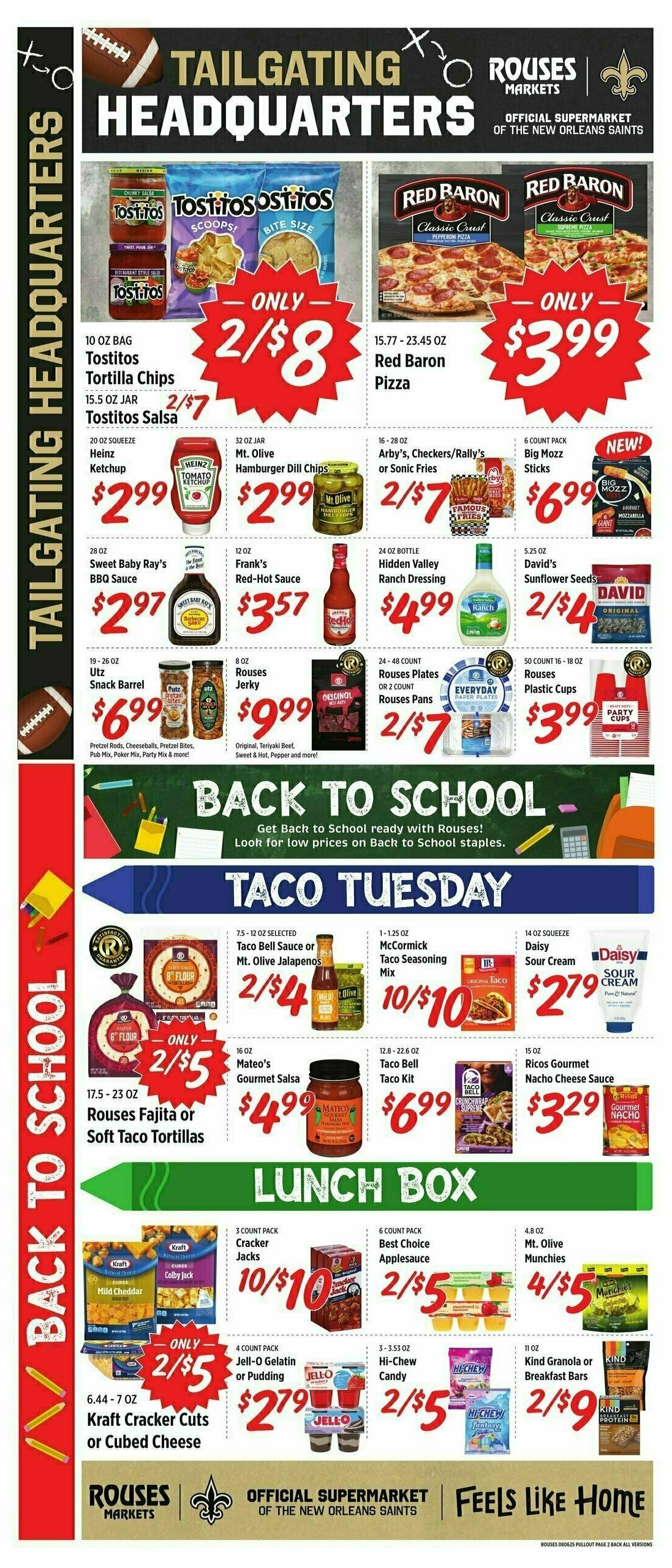 Rouses Markets Weekly Ad from August 6
