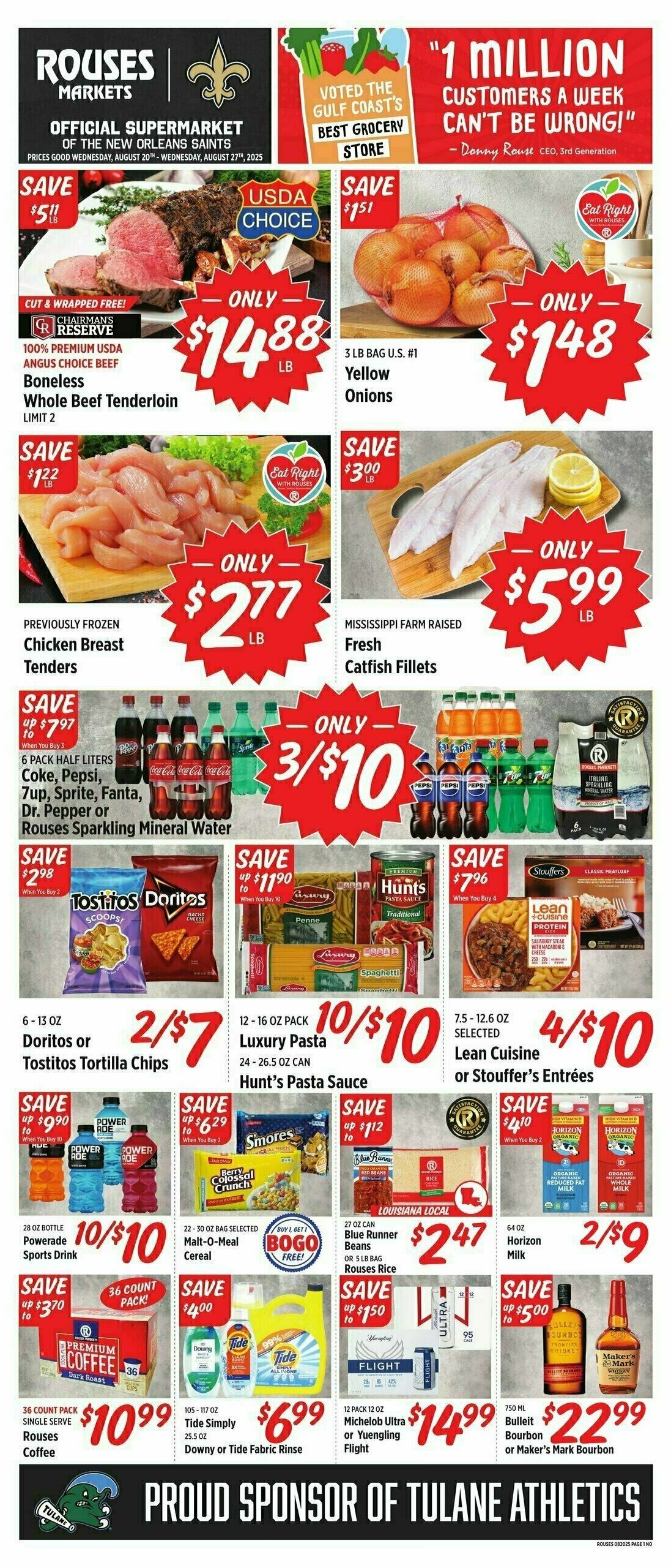 Rouses Markets Weekly Ad from August 20