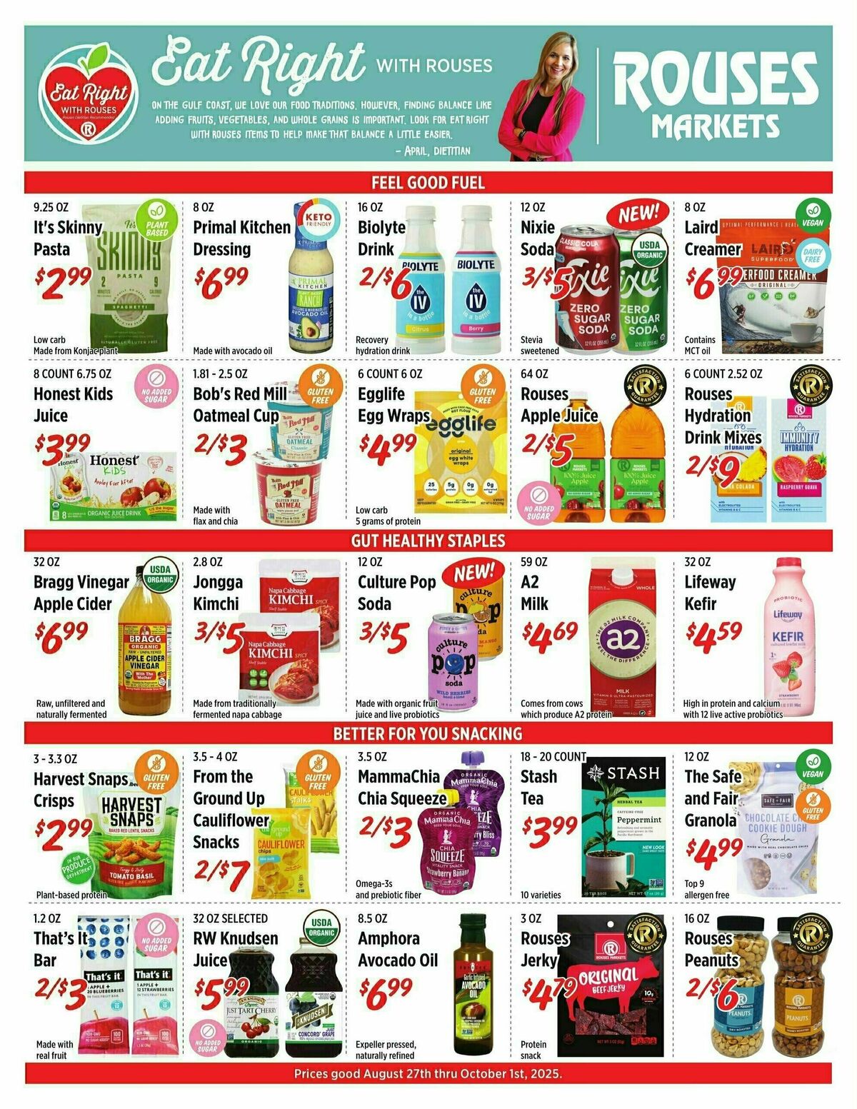 Rouses Markets Rouses Brand Ad Weekly Ad from August 27
