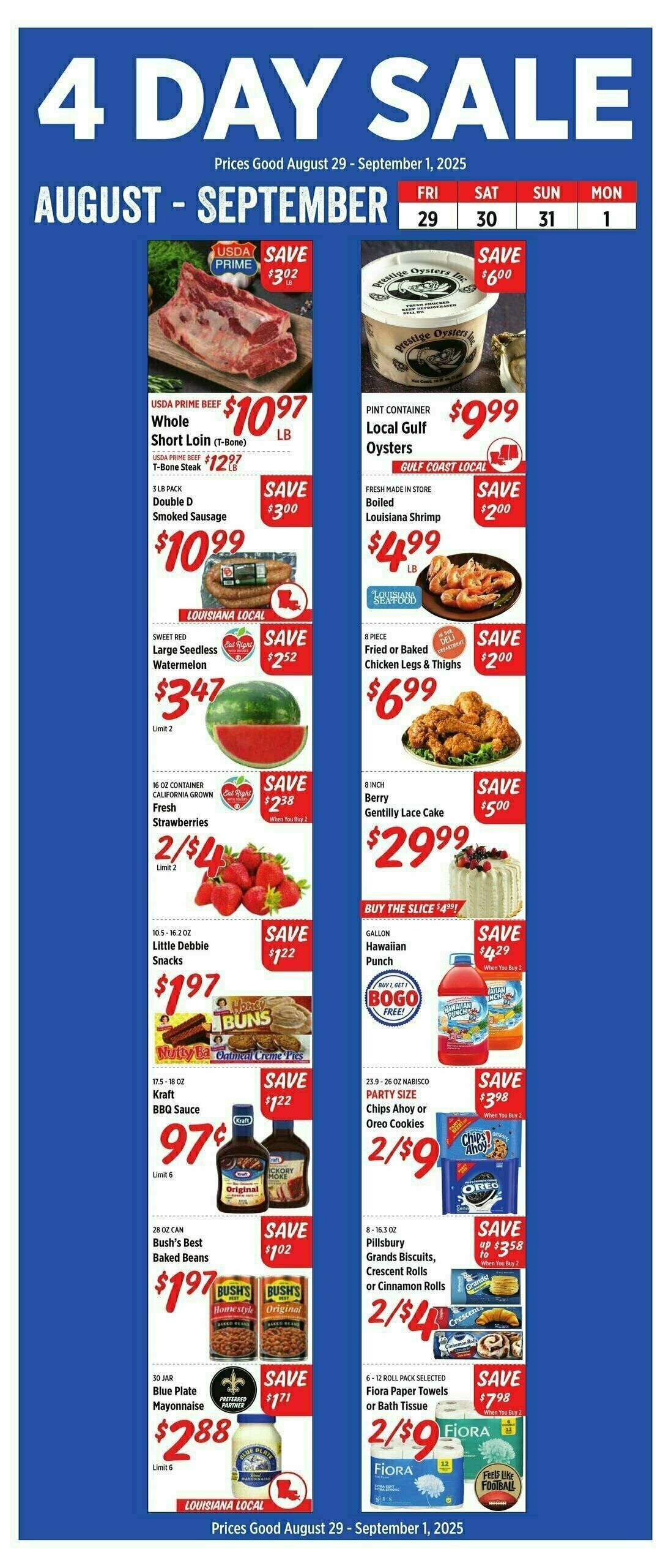 Rouses Markets Weekly Ad from August 27