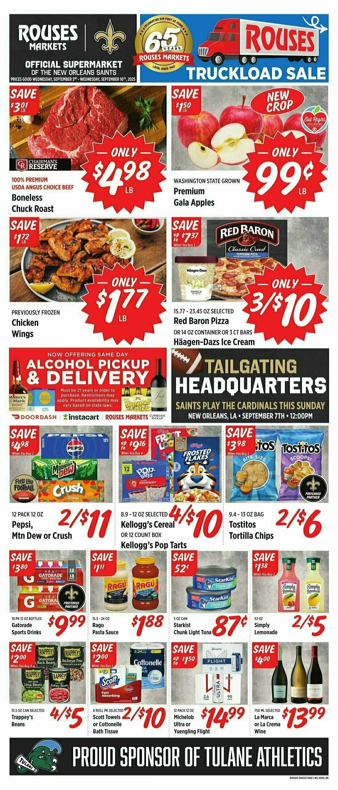 Rouses Markets Weekly Ad from September 3
