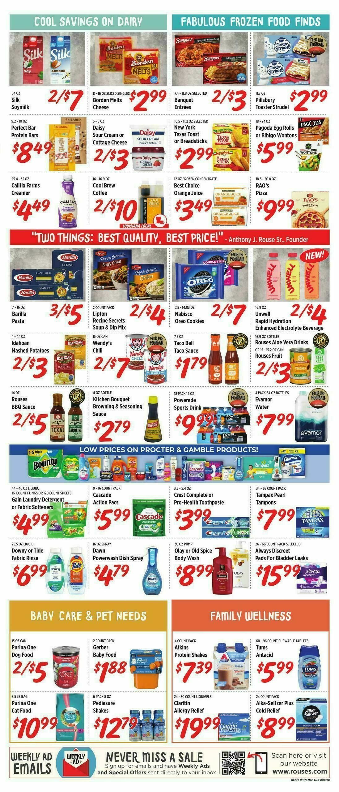 Rouses Markets Weekly Ad from September 17