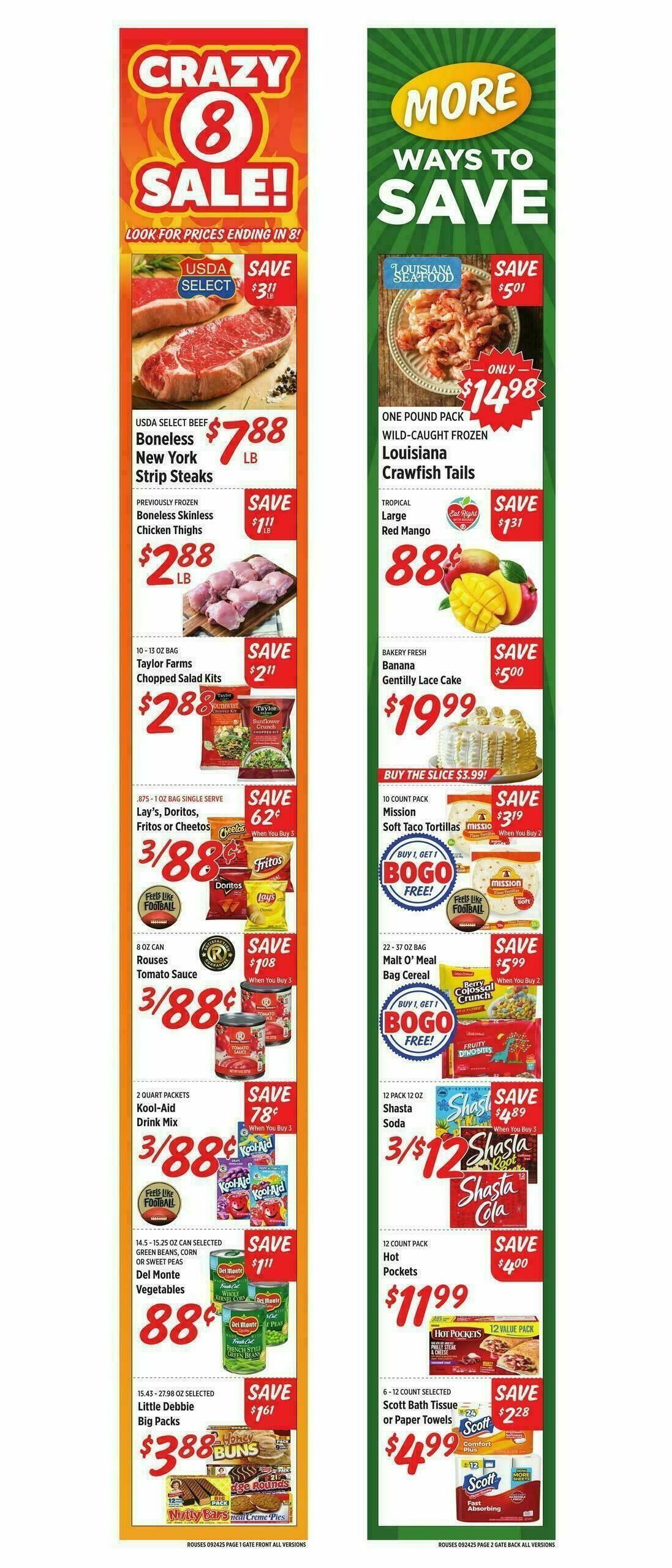 Rouses Markets Weekly Ad from September 24