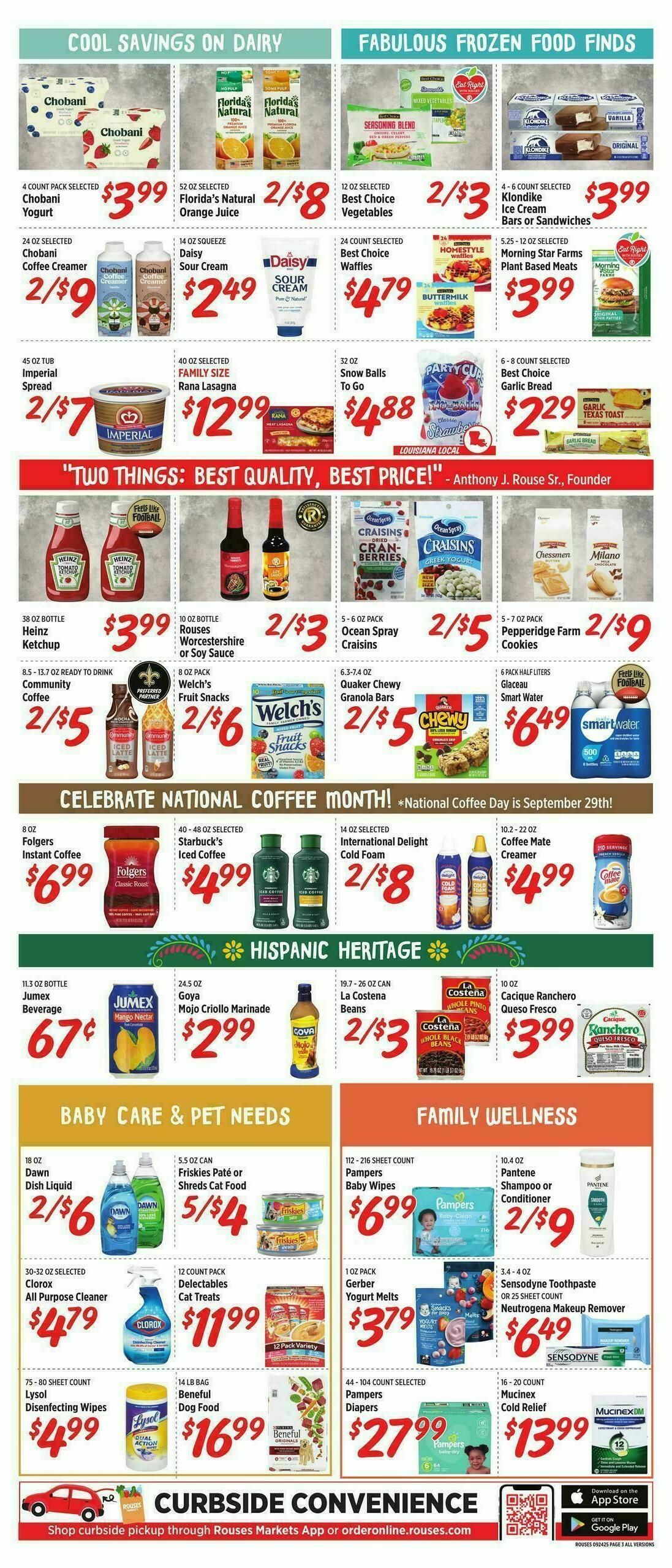 Rouses Markets Weekly Ad from September 24