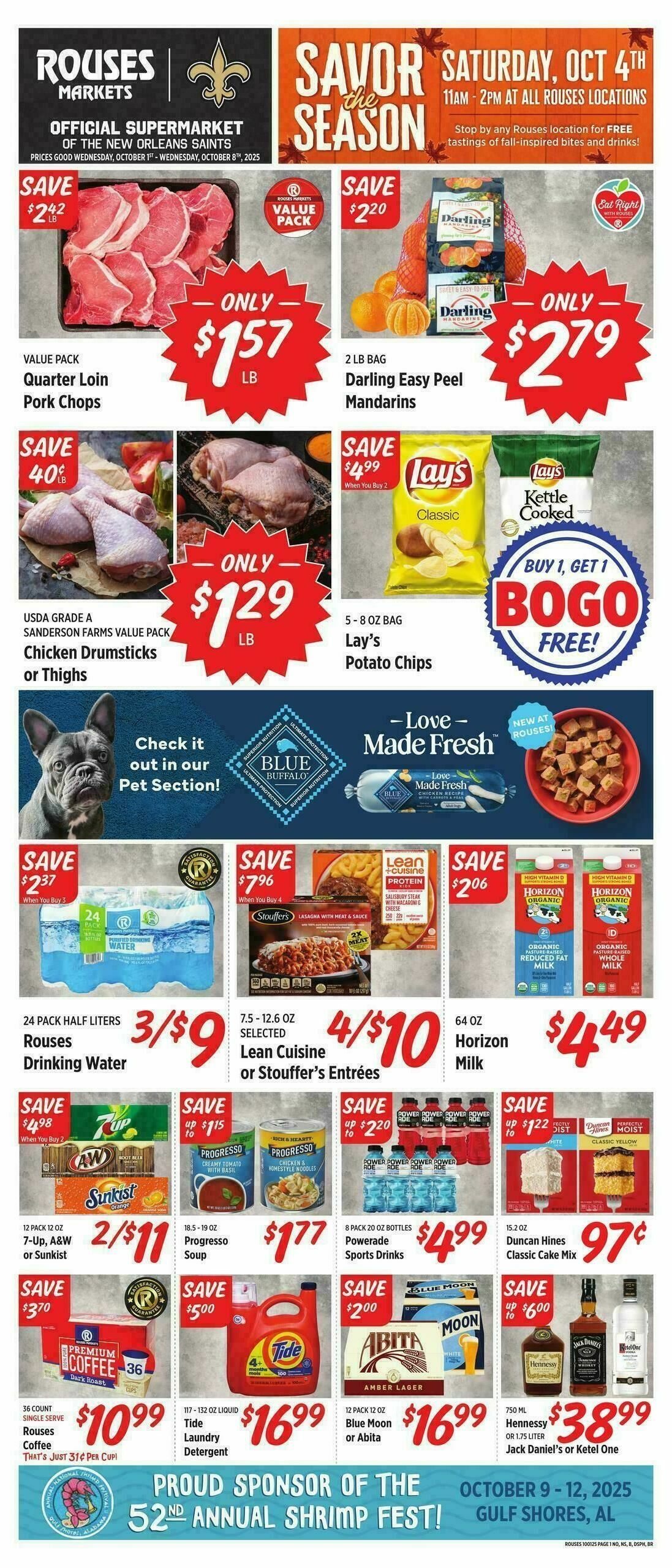 Rouses Markets Weekly Ad from October 1