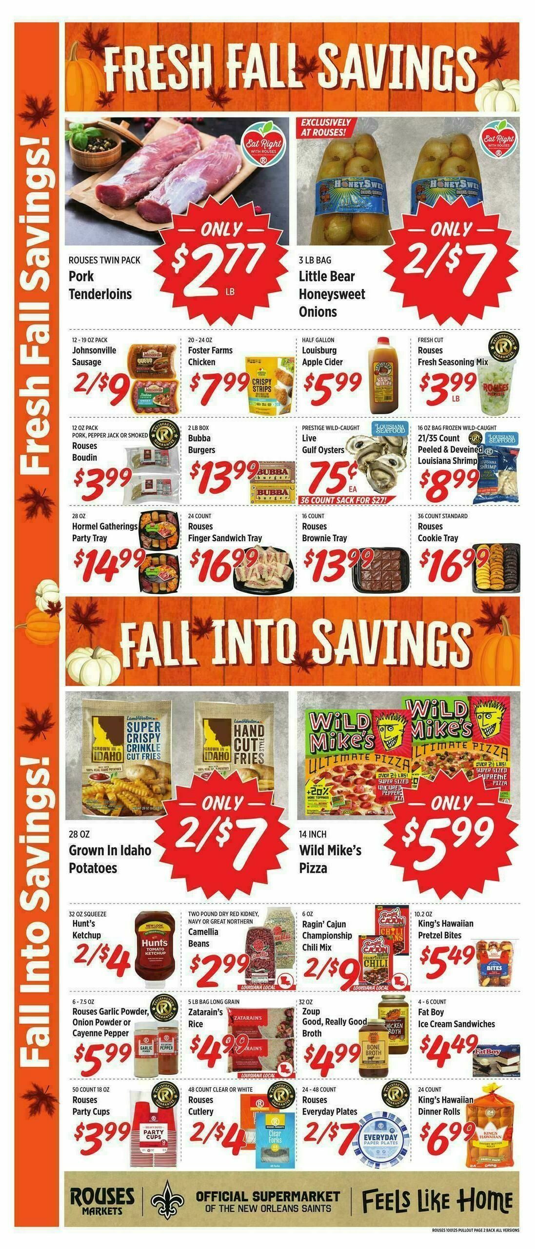 Rouses Markets Weekly Ad from October 1