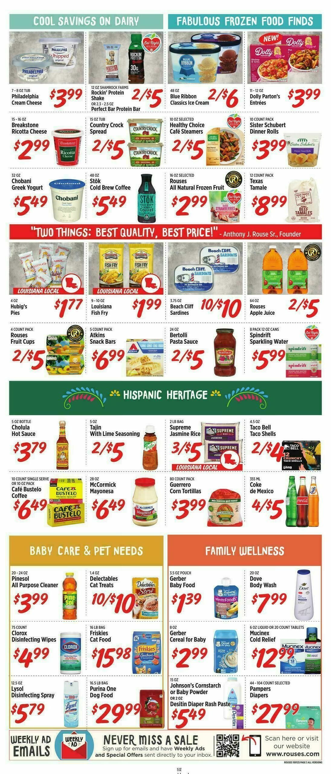 Rouses Markets Weekly Ad from October 1