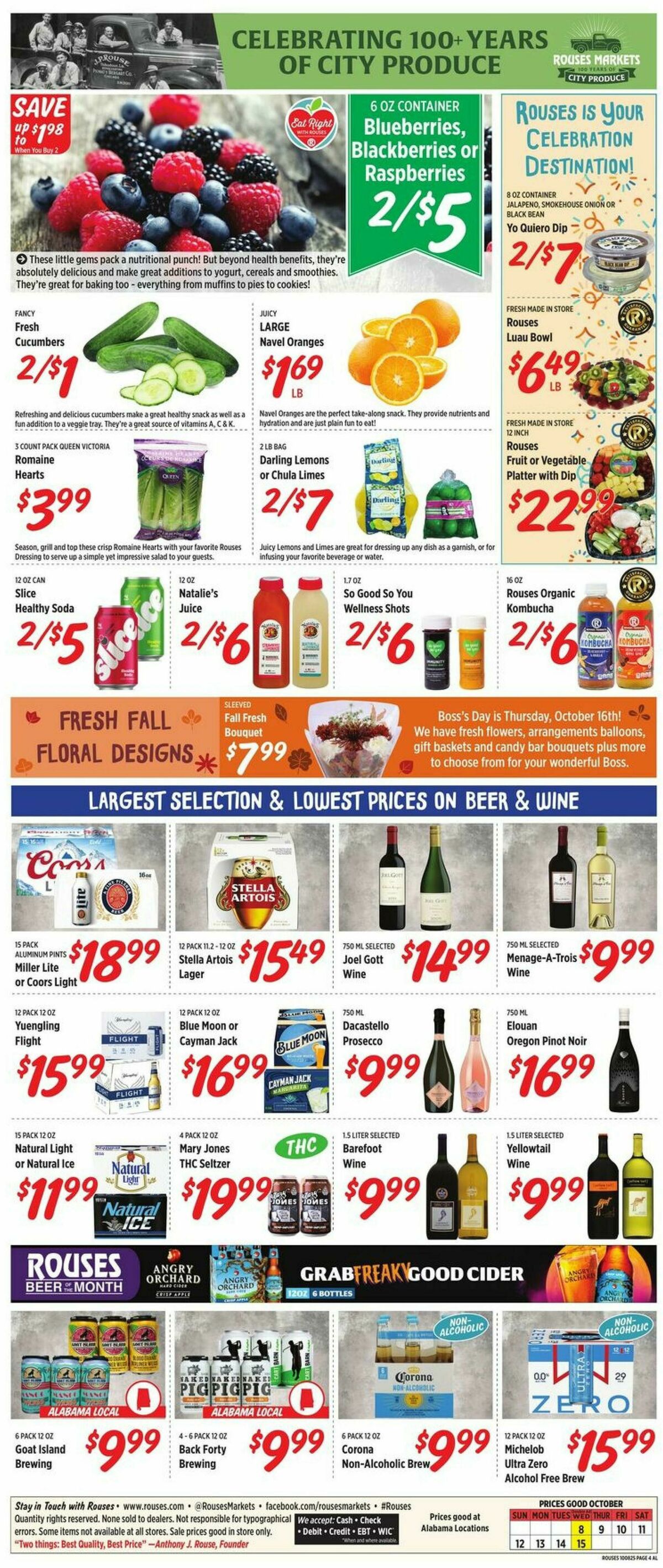 Rouses Markets Weekly Ad from October 8