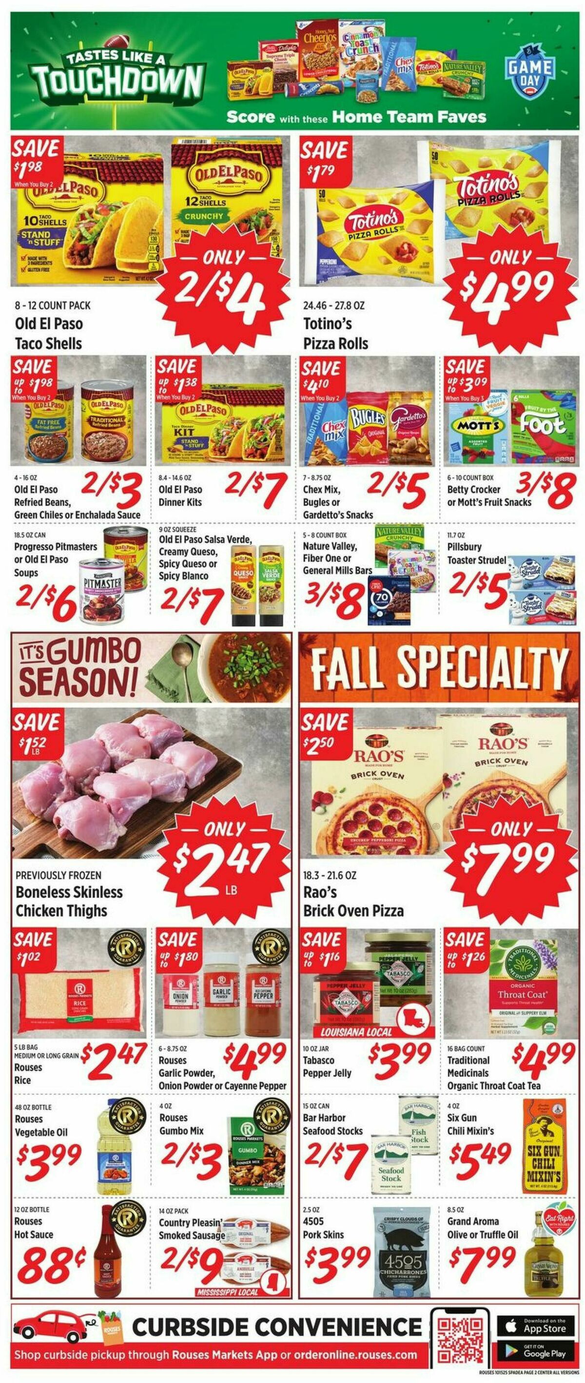 Rouses Markets Weekly Ad from October 15