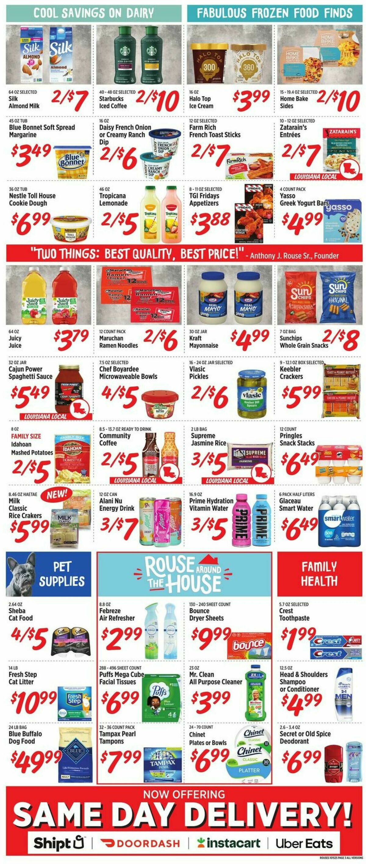 Rouses Markets Weekly Ad from October 15