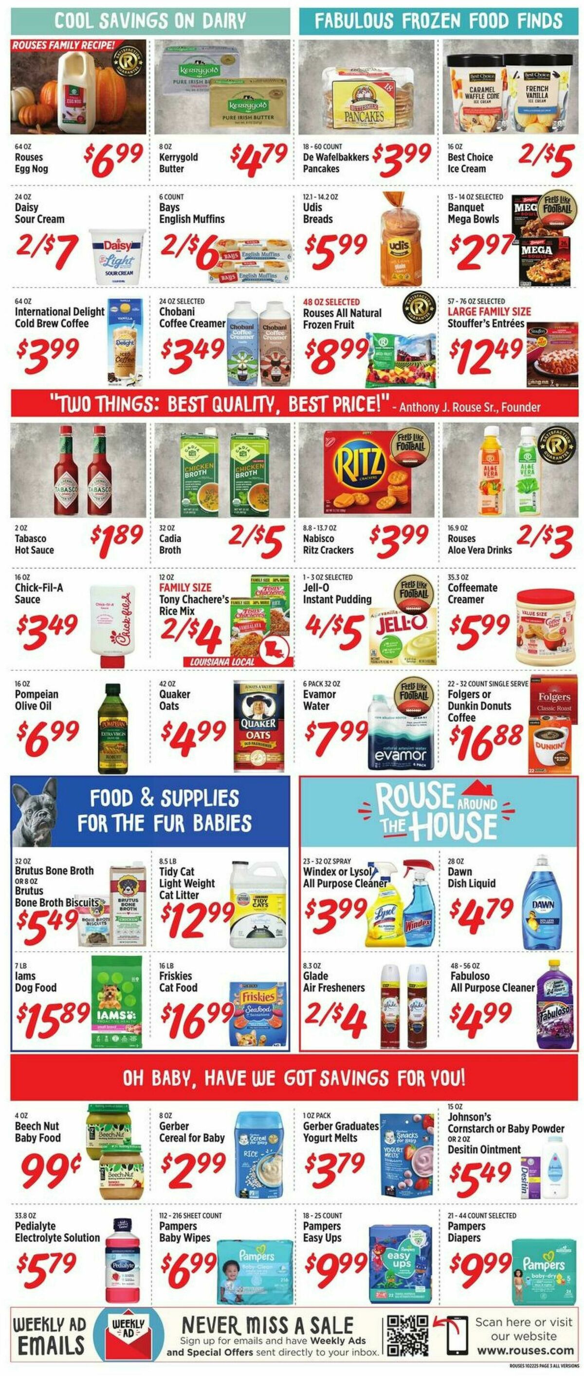 Rouses Markets Weekly Ad from October 22